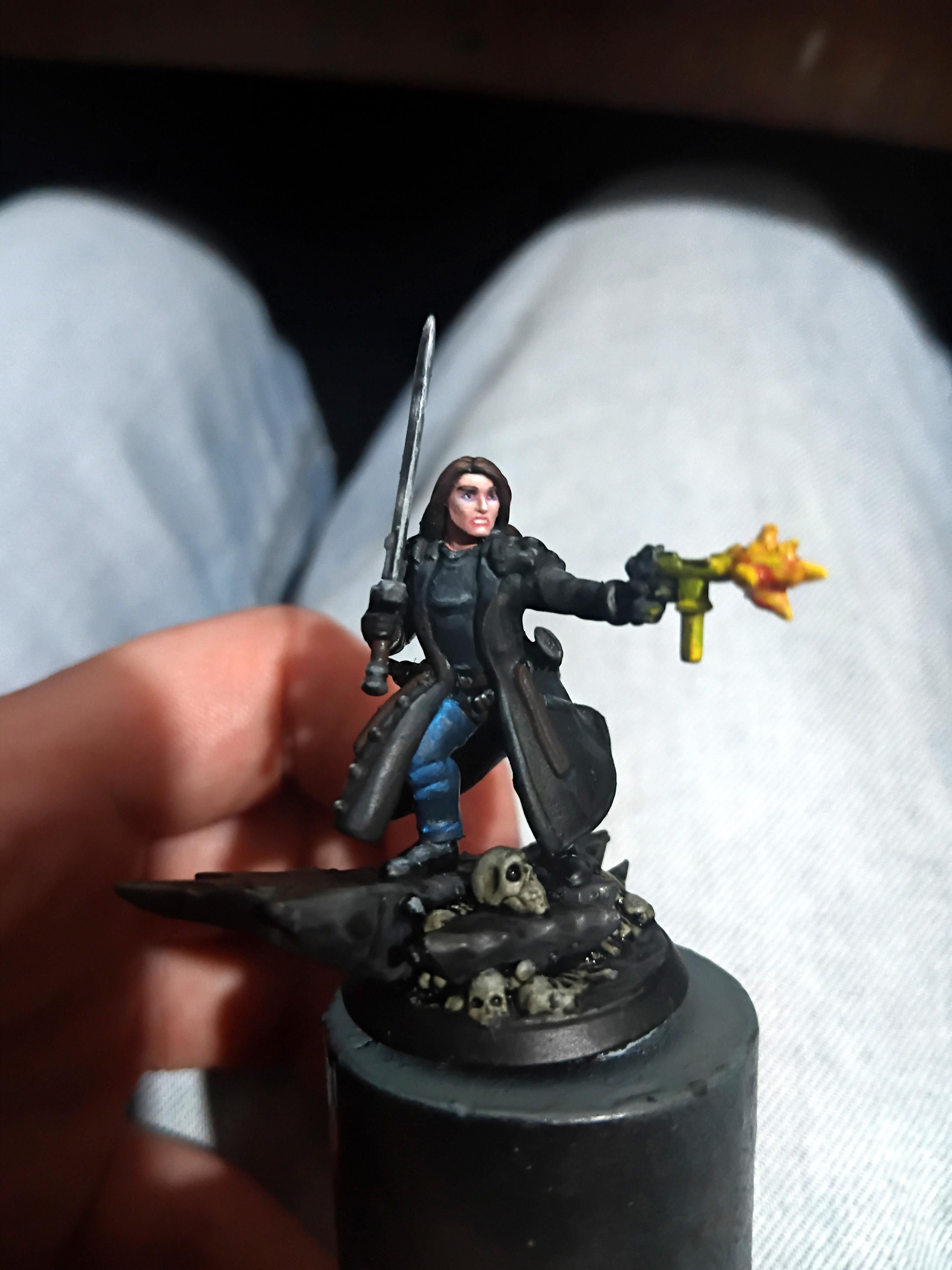 Assassin, Attelus Kaltos, Attempt, Dark Heresy, Fanfic, Fanfiction, Flak Coat, Flak Jacket, Hero Forge, Long Coat, Long Hair, Non-Metallic Metal, Secret War, Warhammer 40,000