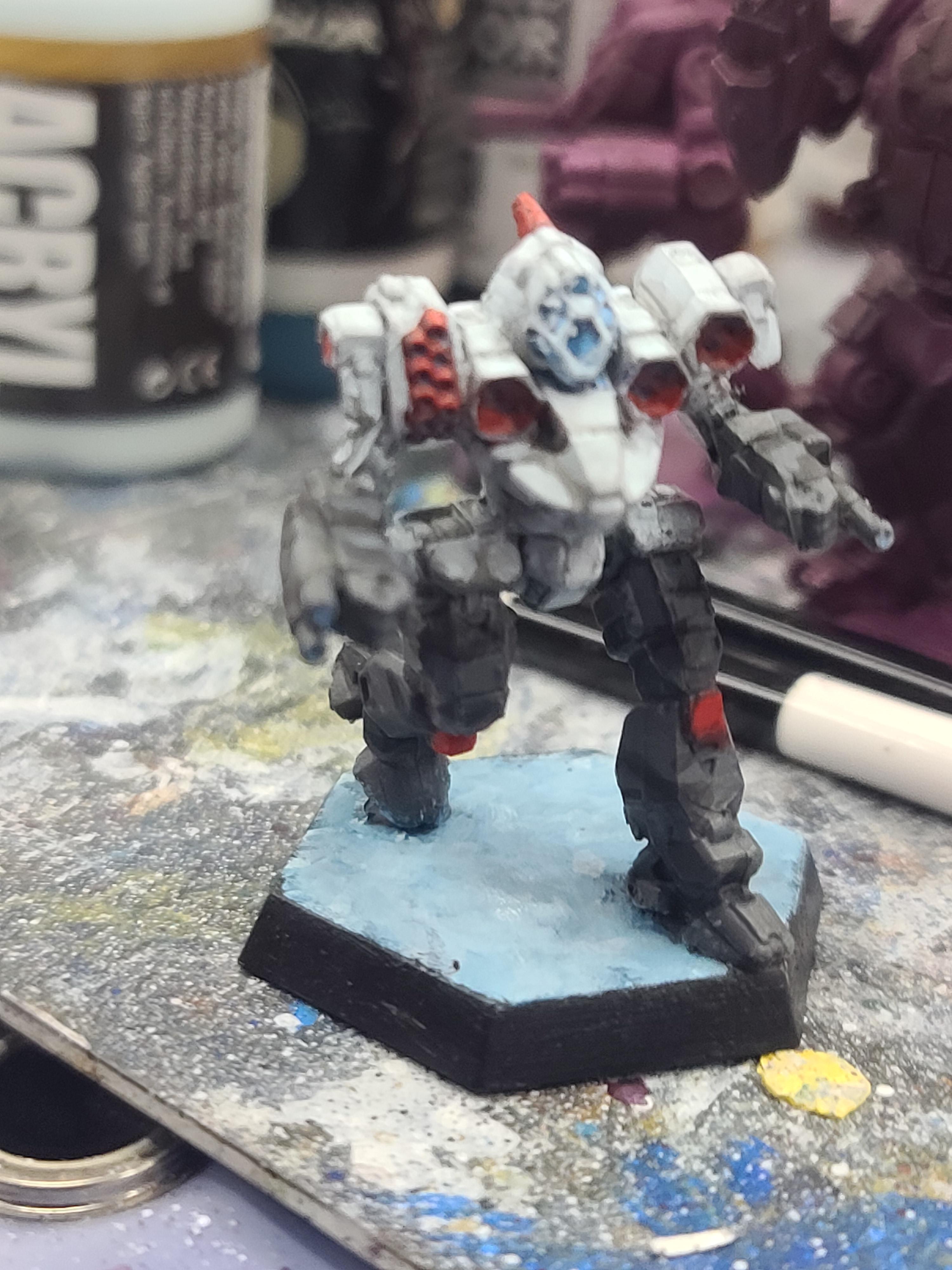 Battletech, Catalyst Game Labs, Delta Galaxy, Hellion, Ice Hellion, Mech