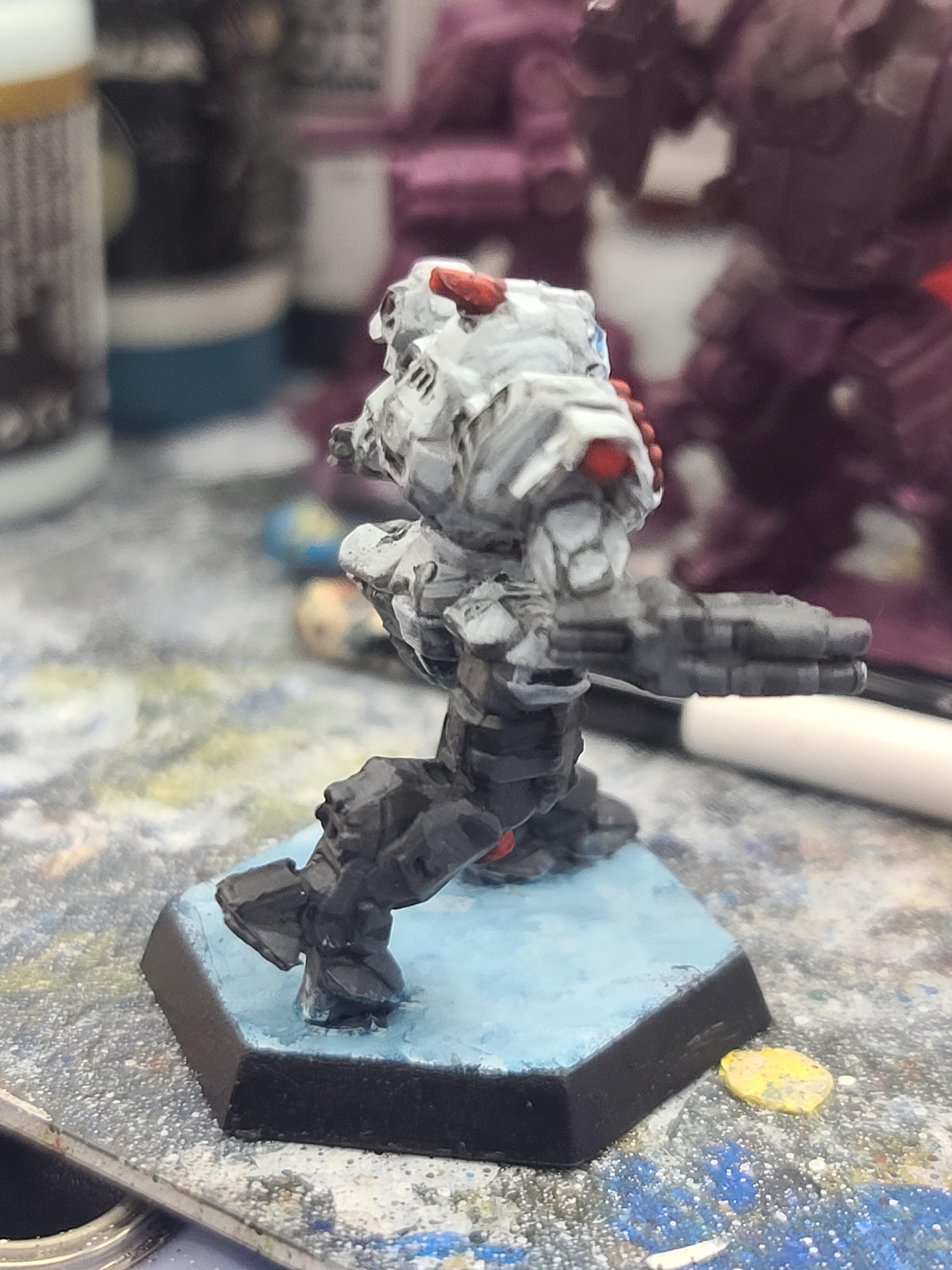 Battletech, Catalyst Game Labs, Delta Galaxy, Hellion, Ice Hellion, Mech