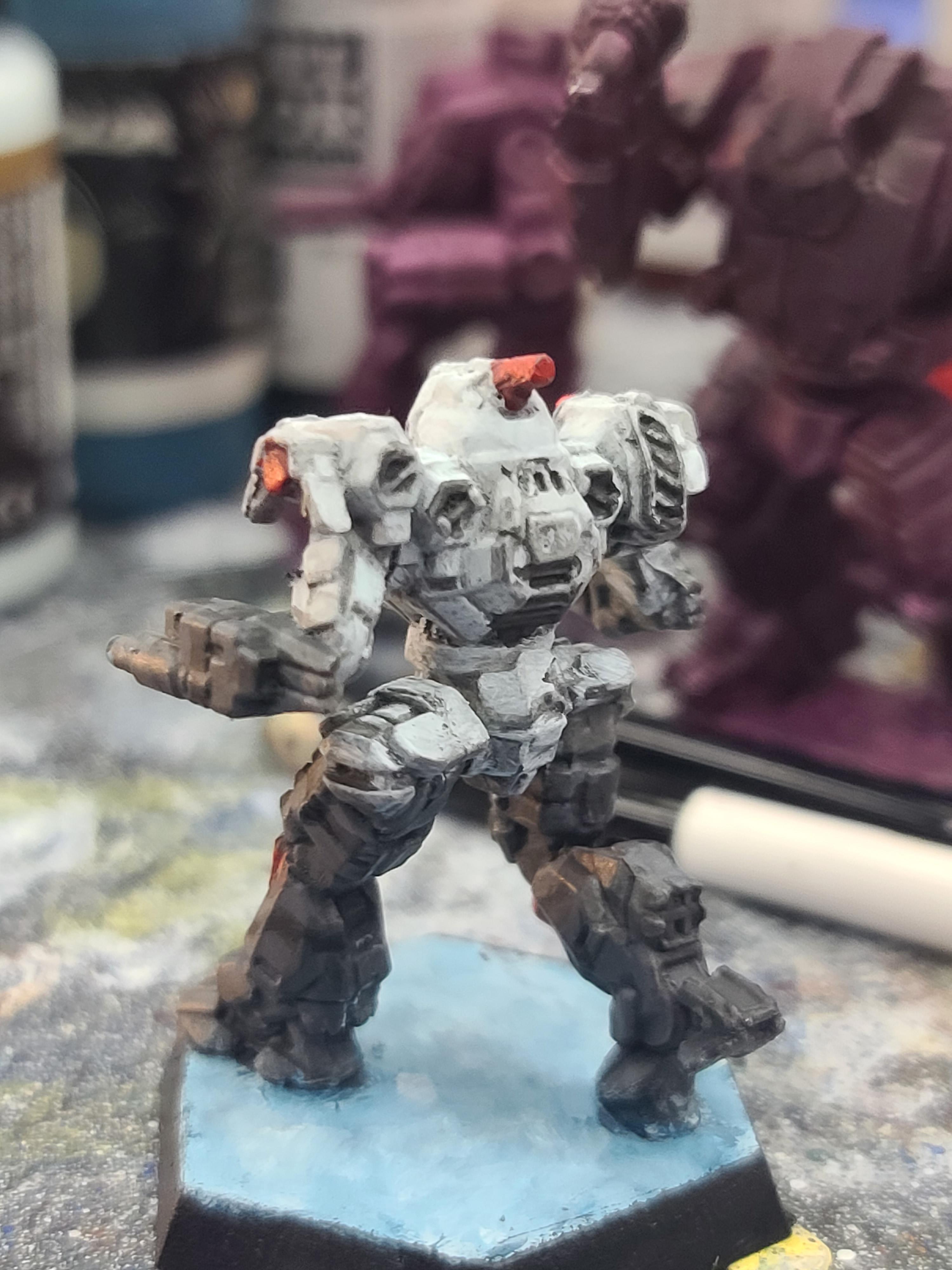 Battletech, Catalyst Game Labs, Delta Galaxy, Hellion, Ice Hellion, Mech