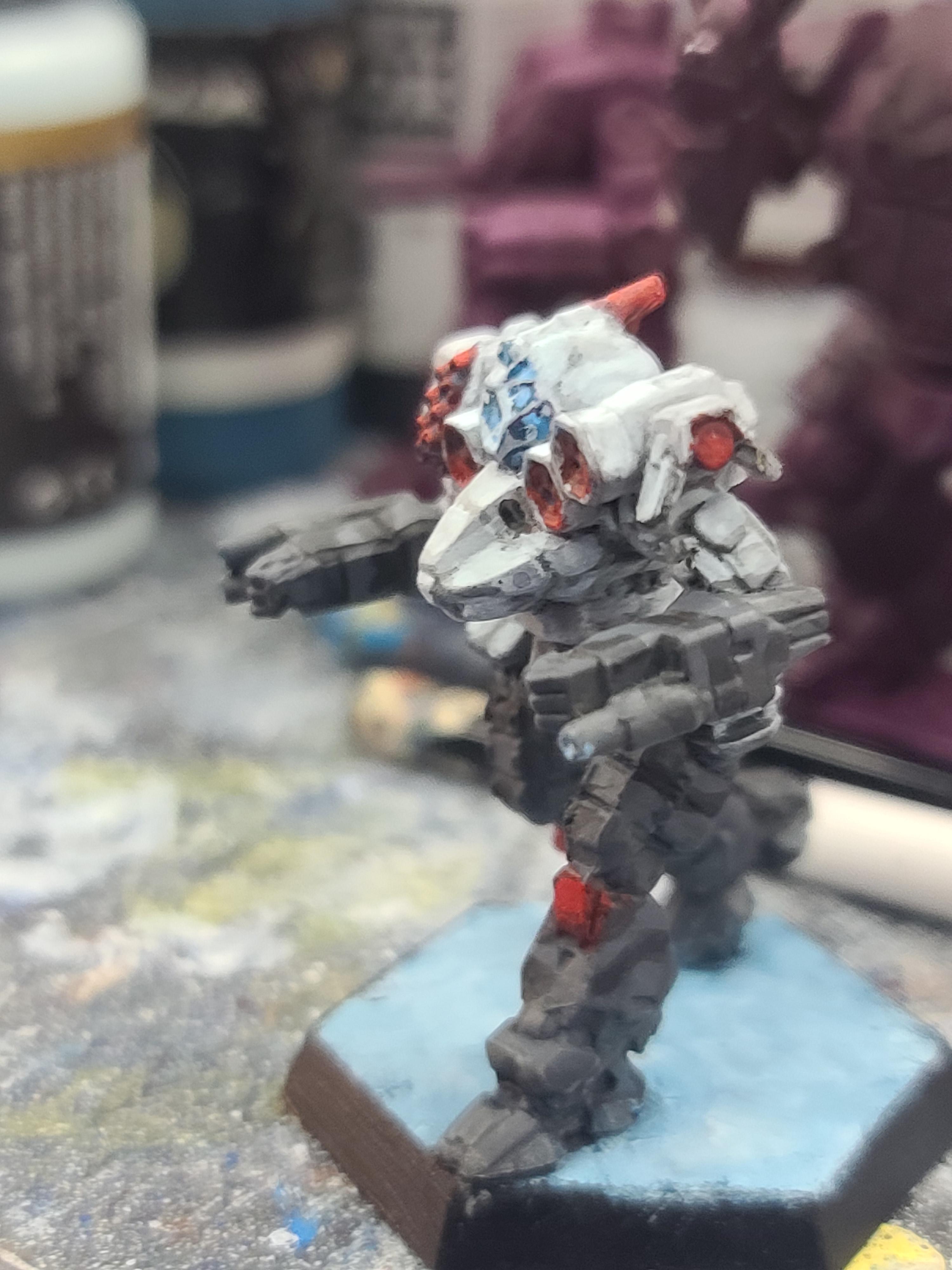 Battletech, Catalyst Game Labs, Delta Galaxy, Hellion, Ice Hellion, Mech