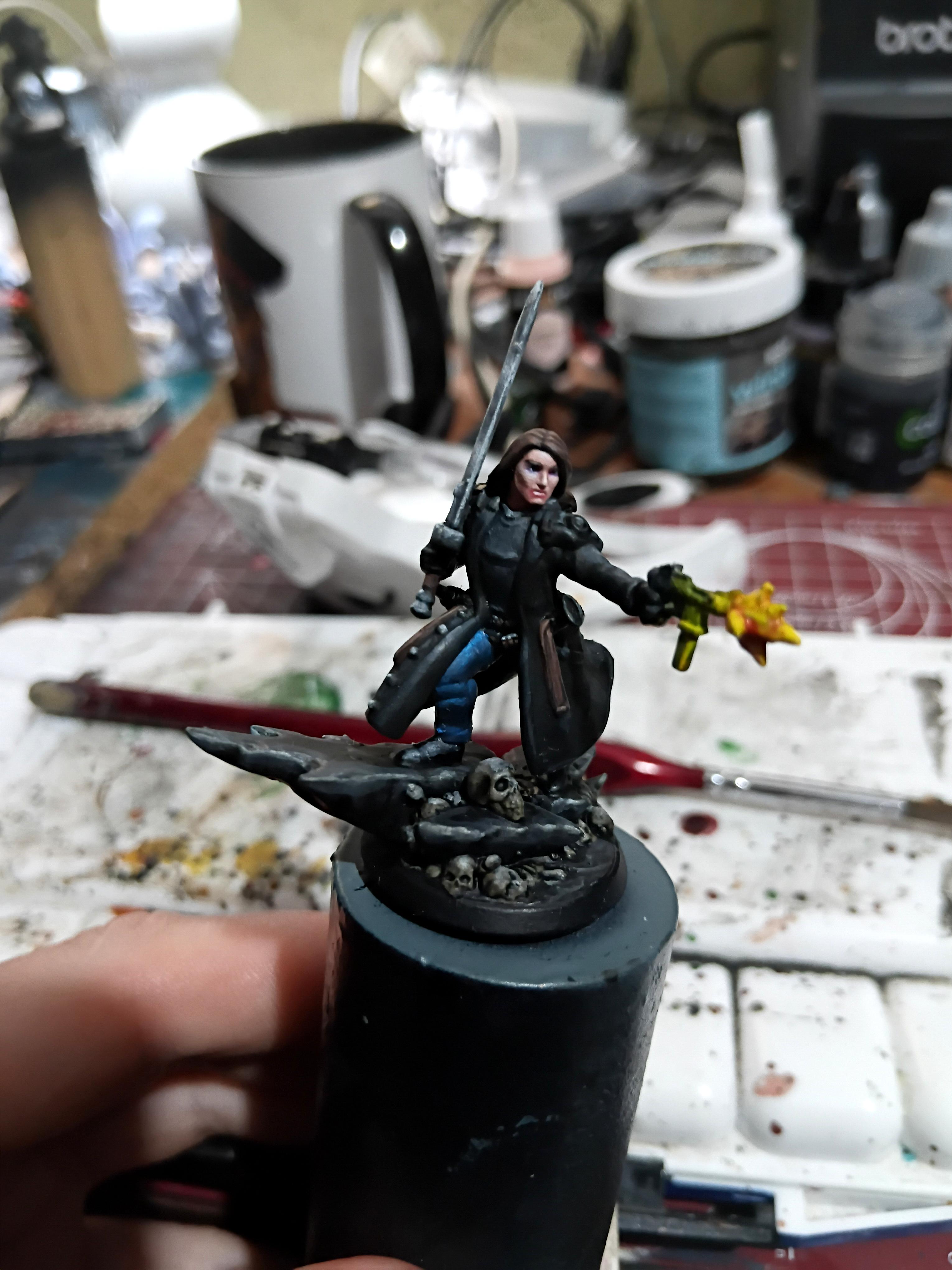Assassin, Attelus Kaltos, Attempt, Dark Heresy, Fanfic, Fanfiction, Flak Coat, Flak Jacket, Hero Forge, Long Coat, Long Hair, Non-Metallic Metal, Secret War, Warhammer 40,000