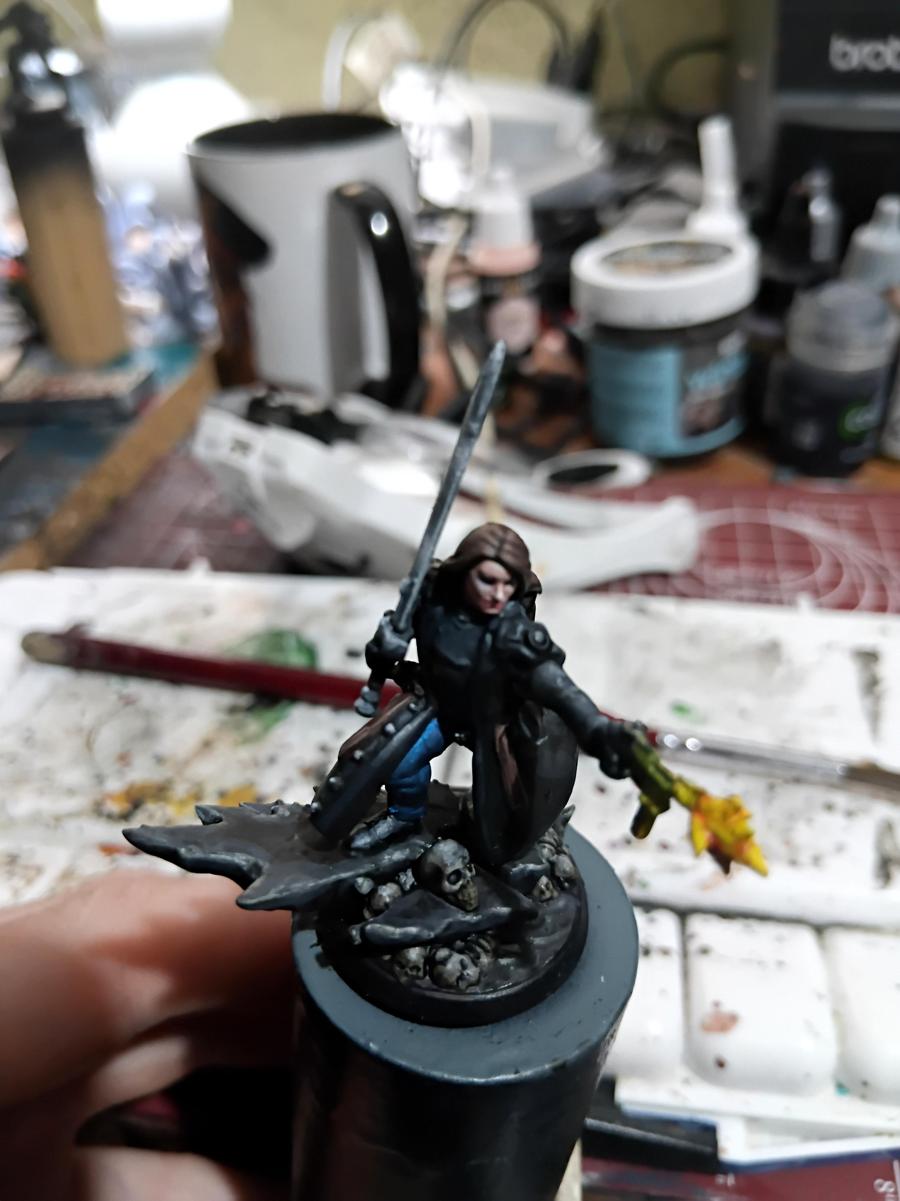 Assassin, Attelus Kaltos, Attempt, Dark Heresy, Fanfic, Fanfiction, Flak Coat, Flak Jacket, Hero Forge, Long Coat, Long Hair, Non-Metallic Metal, Secret War, Warhammer 40,000
