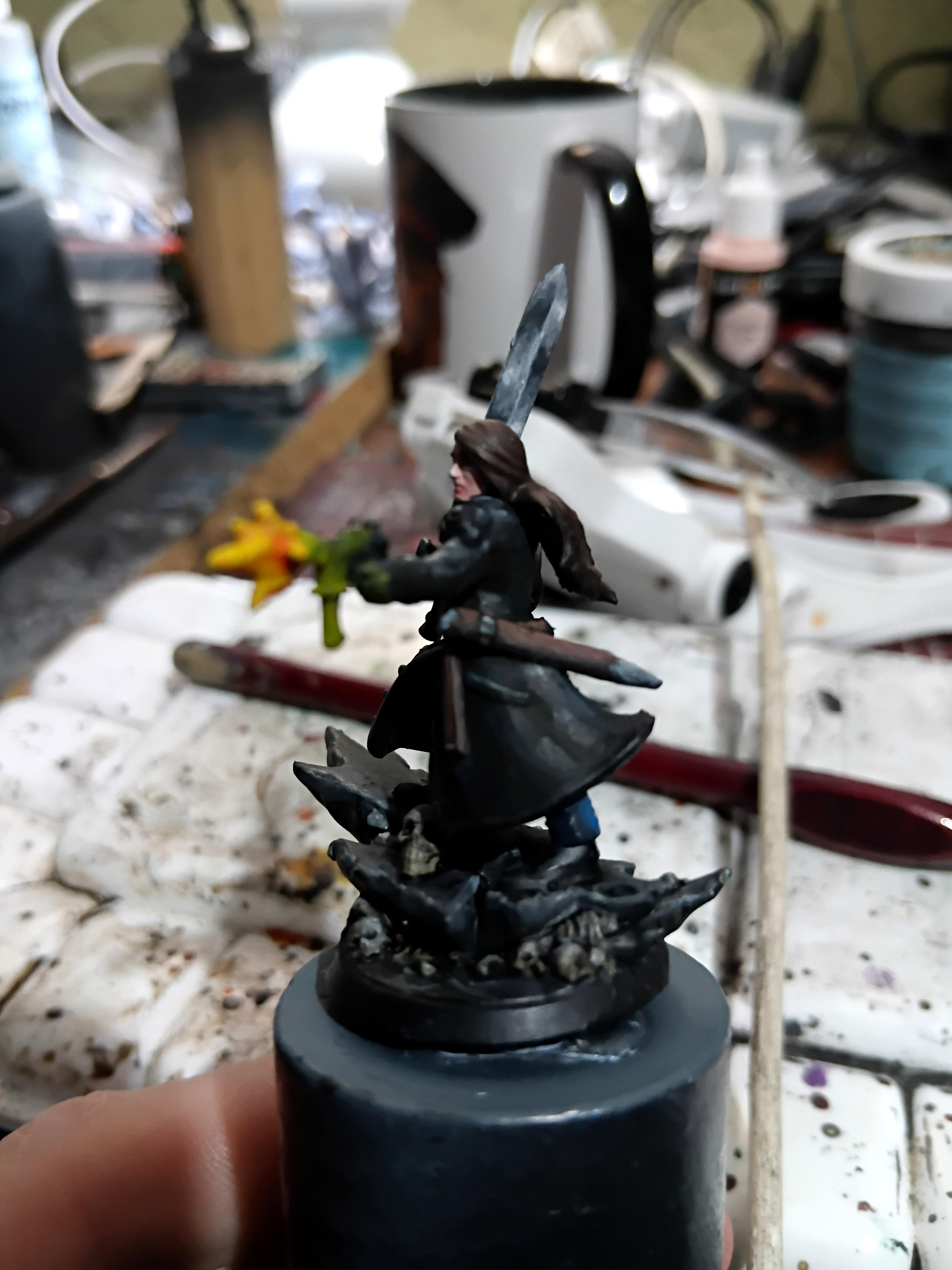 Assassin, Attelus Kaltos, Attempt, Dark Heresy, Fanfic, Fanfiction, Flak Coat, Flak Jacket, Hero Forge, Long Coat, Long Hair, Non-Metallic Metal, Secret War, Warhammer 40,000