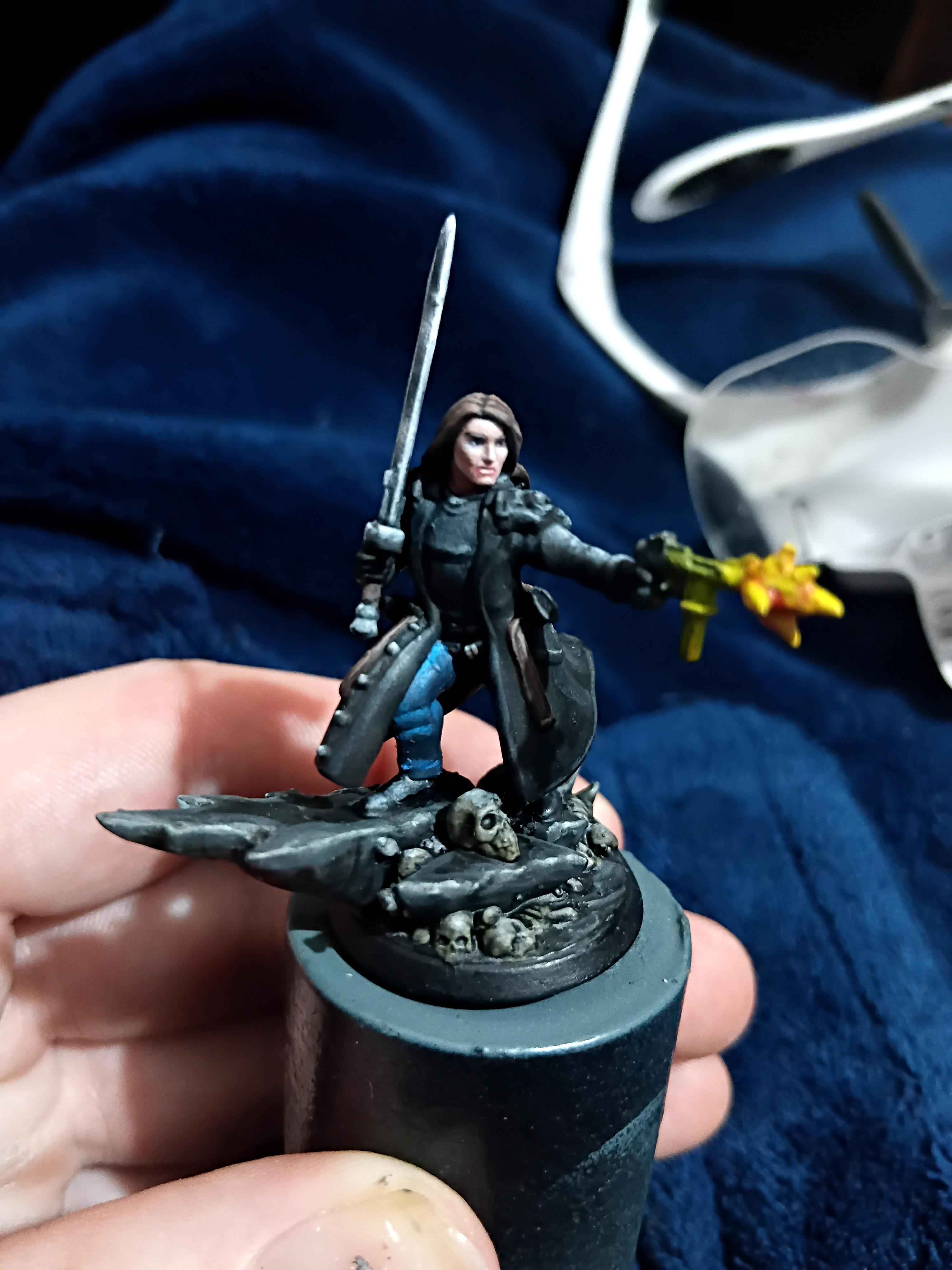 Assassin, Attelus Kaltos, Attempt, Automatic Pistol, Autopistol, Dark Heresy, Fanfic, Fanfiction, Flak Coat, Flak Jacket, Handgun, Hero Forge, Long Coat, Long Hair, Non-Metallic Metal, Original Character, Secret War, Swordsman, Warhammer 40,000