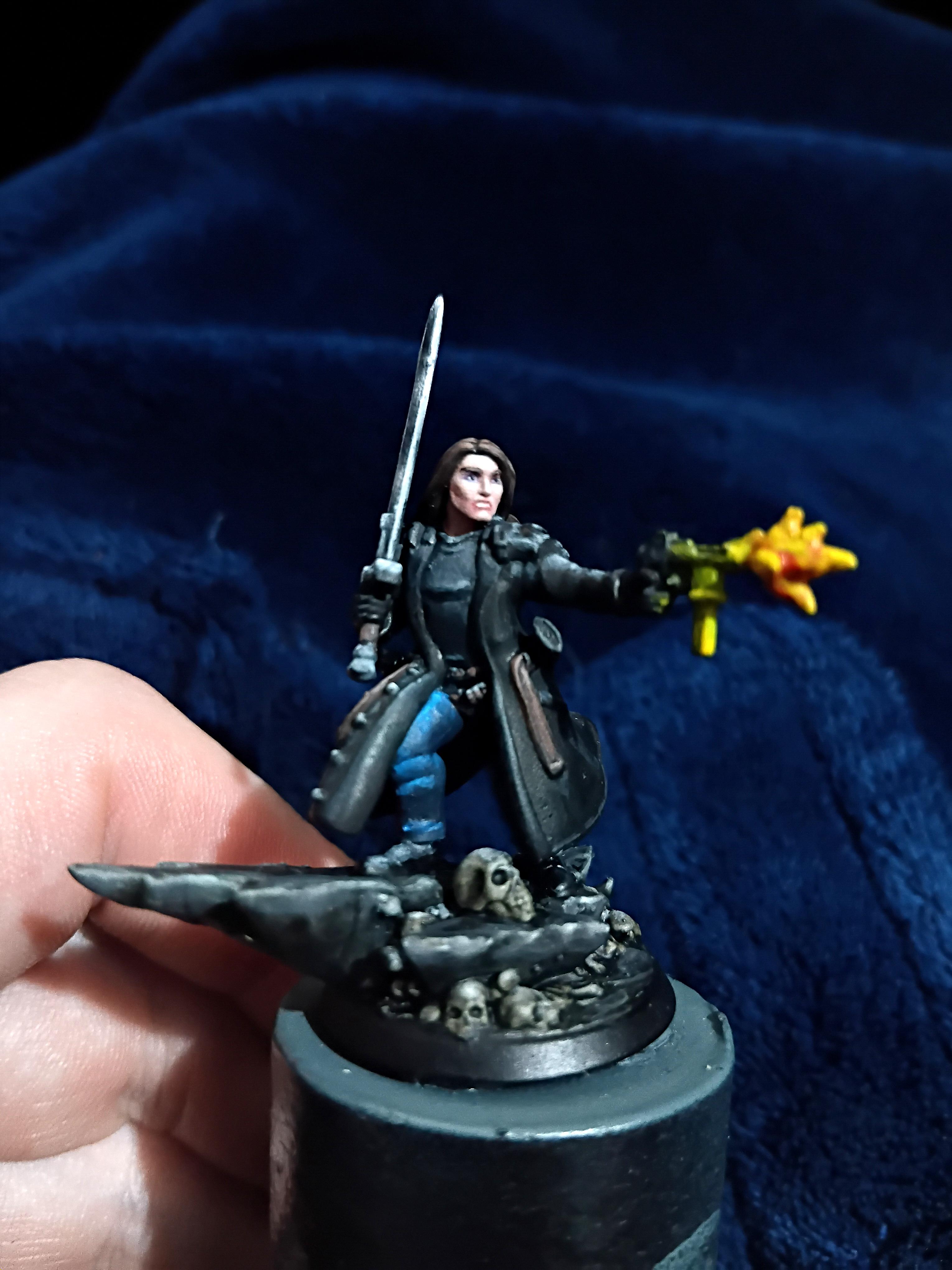 Assassin, Attelus Kaltos, Attempt, Automatic Pistol, Autopistol, Dark Heresy, Fanfic, Fanfiction, Flak Coat, Flak Jacket, Handgun, Hero Forge, Long Coat, Long Hair, Non-Metallic Metal, Original Character, Secret War, Swordsman, Warhammer 40,000