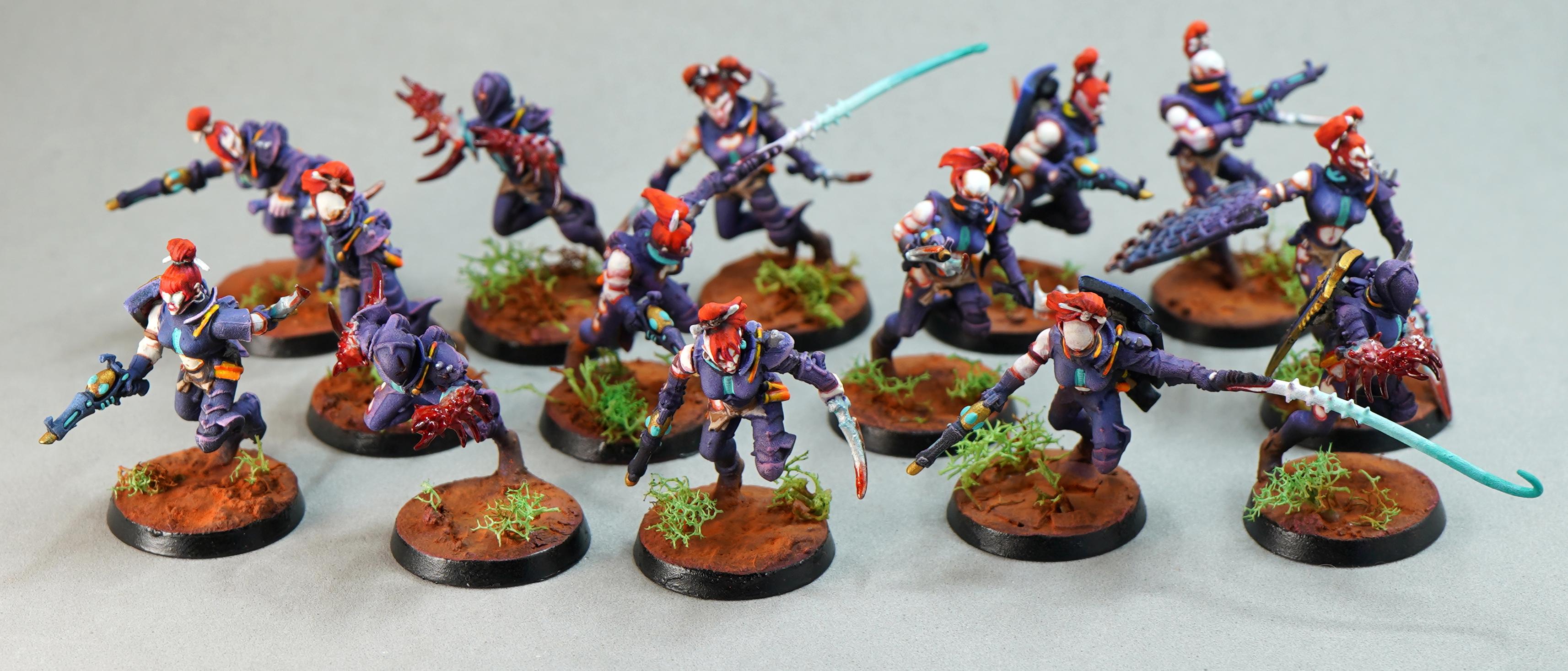 Dark Eldar, Druchi, Drukhai, Drukhari, Scythe, Sickle, Wyches