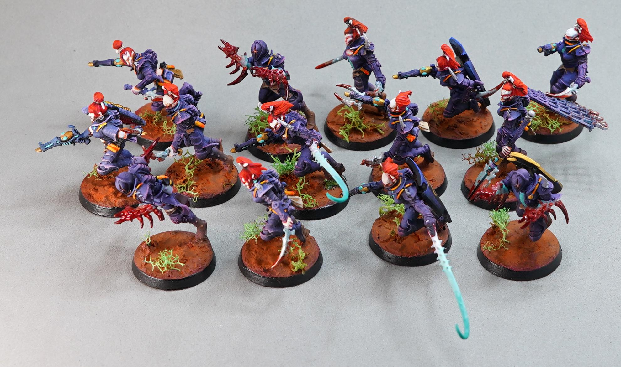 Dark Eldar, Druchi, Drukhai, Drukhari, Scythe, Sickle, Wyches