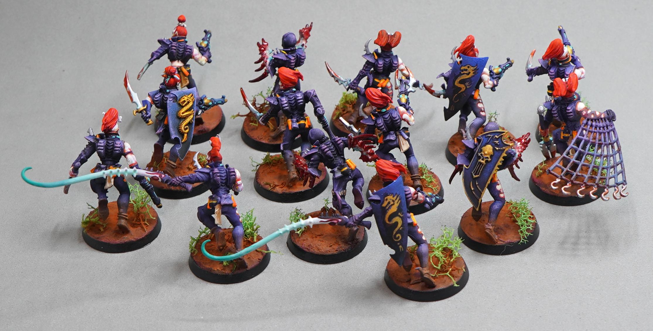 Dark Eldar, Druchi, Drukhai, Drukhari, Scythe, Sickle, Wyches