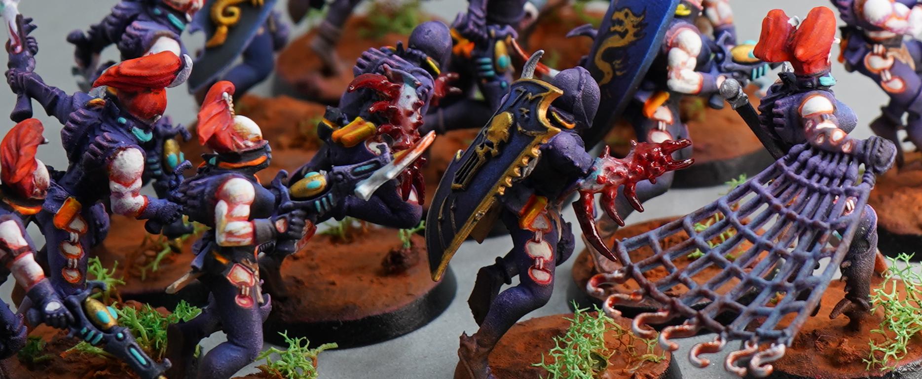Dark Eldar, Druchi, Drukhai, Drukhari, Scythe, Sickle, Wyches