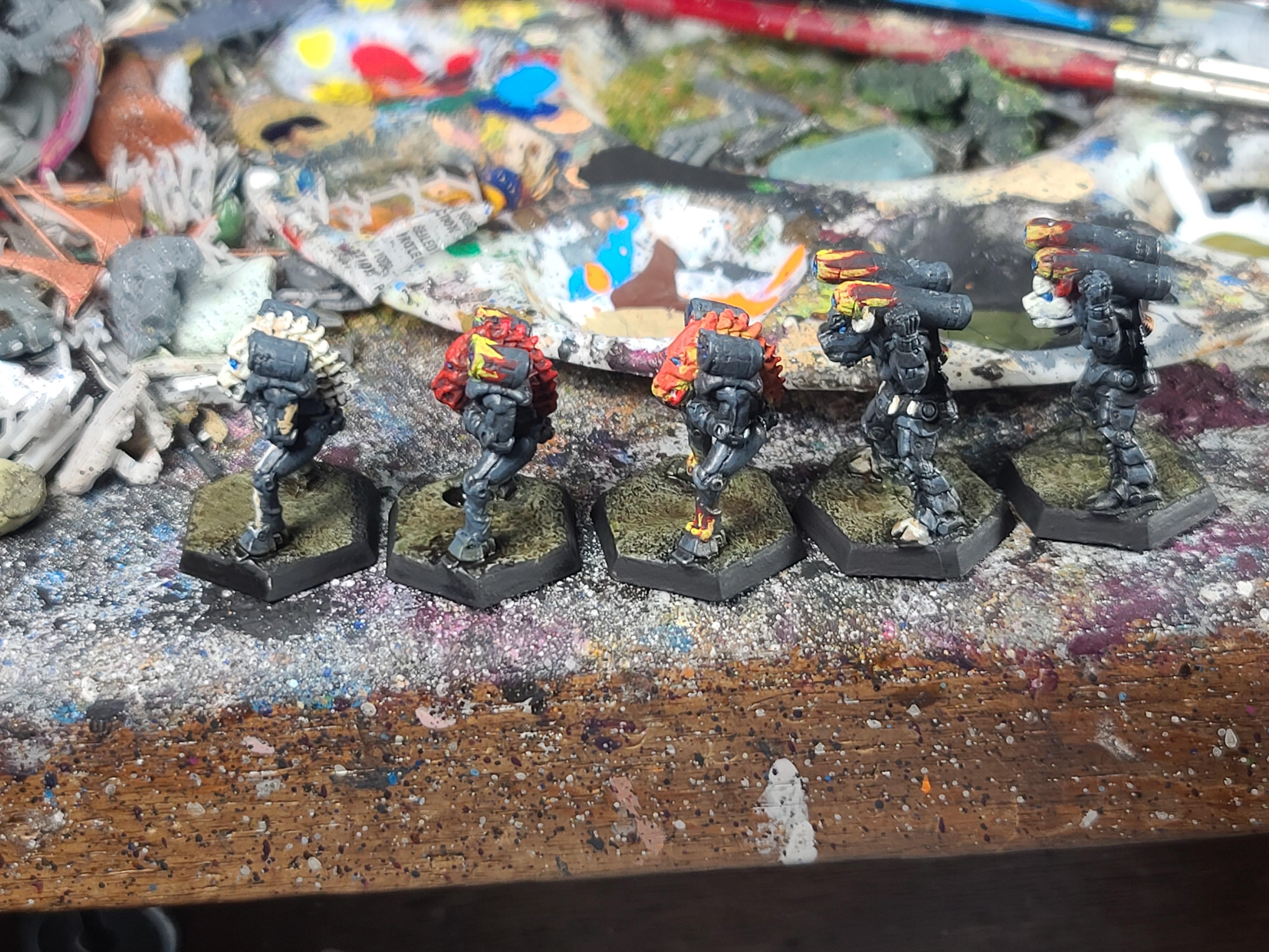 Battletech, Centaur, Hells Horses, Iota Galaxy, Iron Wind Metals, Minotaur, Protomech