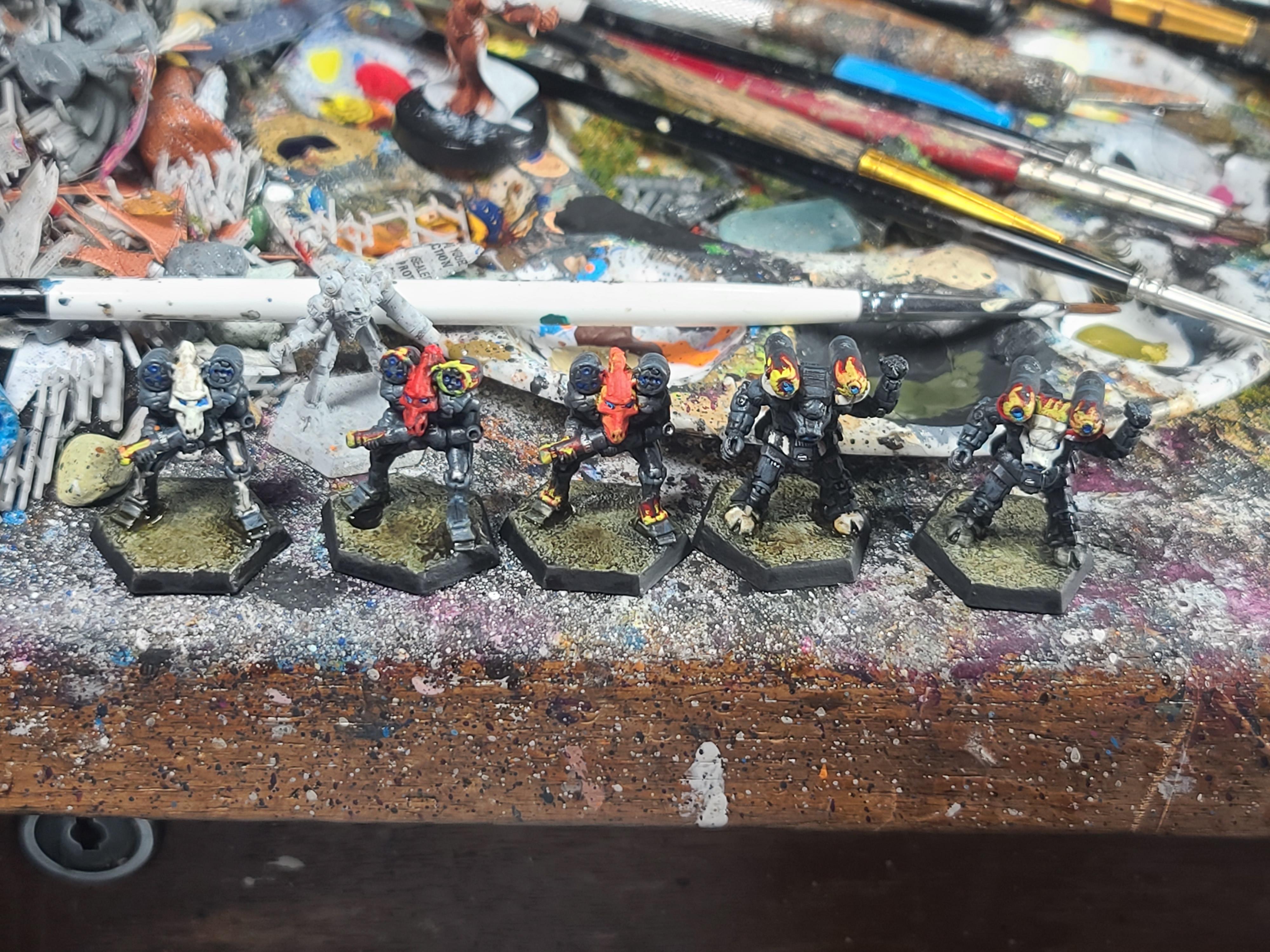Battletech, Centaur, Hells Horses, Iota Galaxy, Iron Wind Metals, Minotaur, Protomech