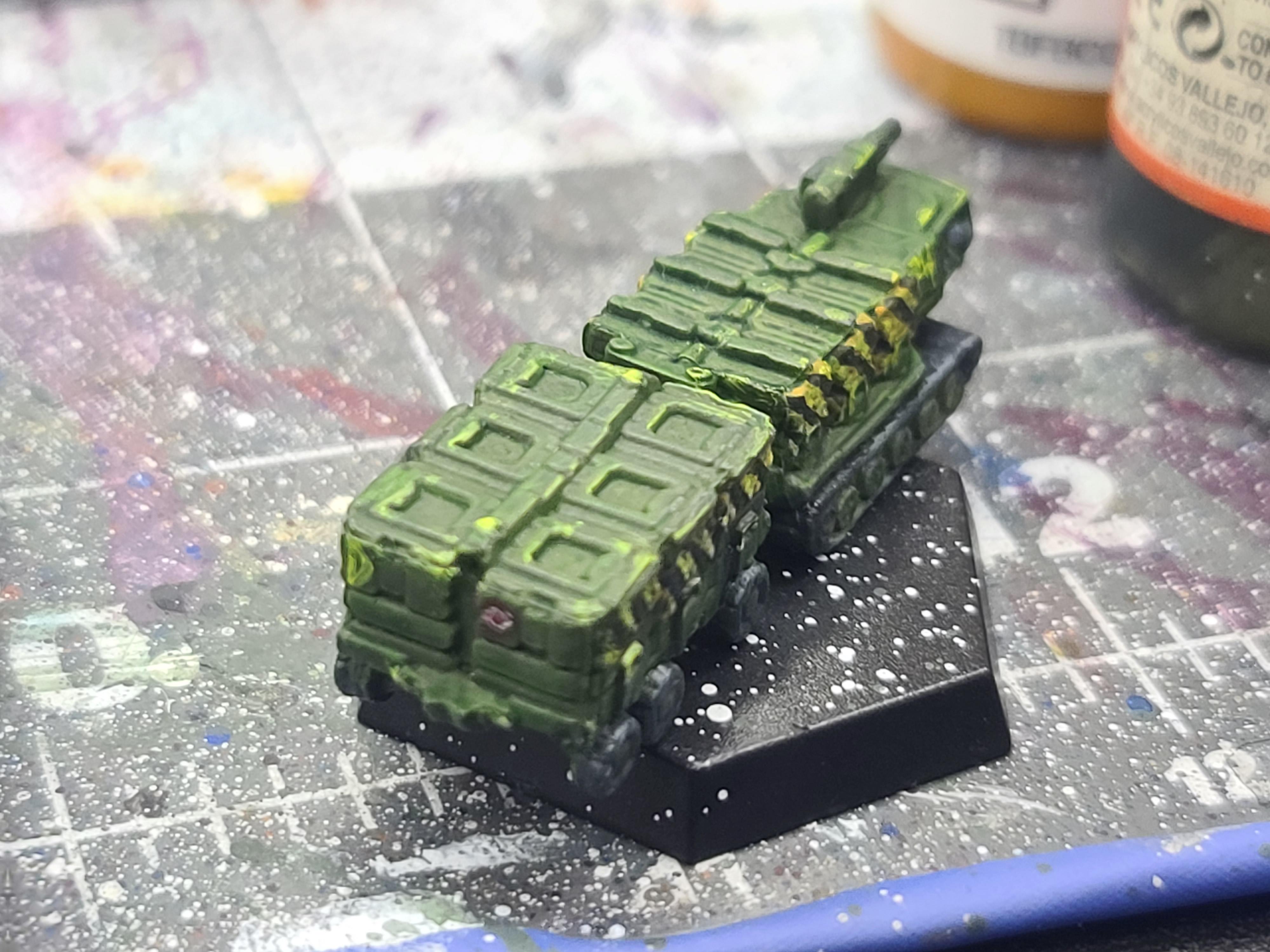 Battletech, Catalyst Game Labs, Hazard Stripes, J27 Ammo Carrier, Tank