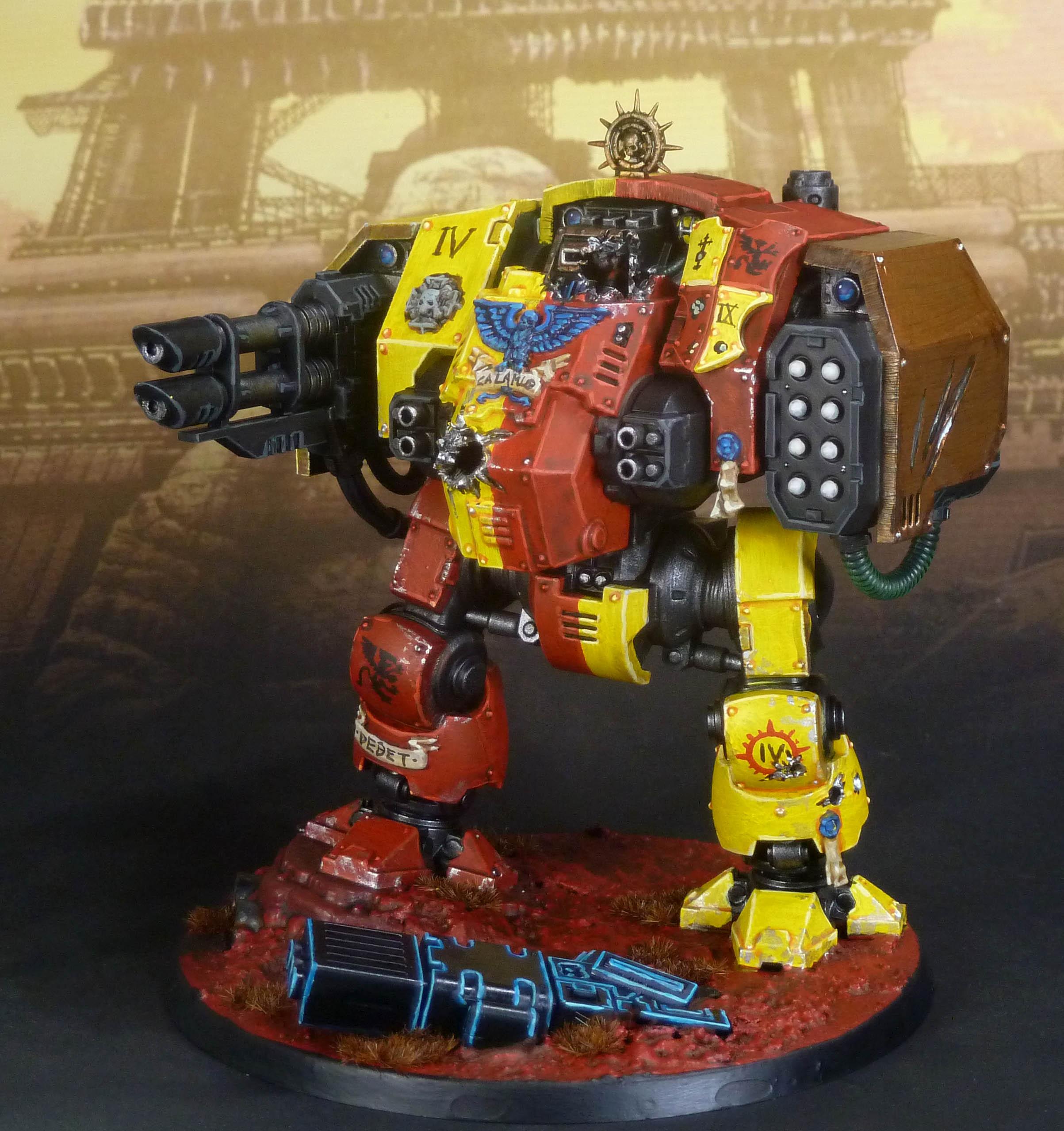Ballistus, Dreadnought, Howling Griffons, Space Marines
