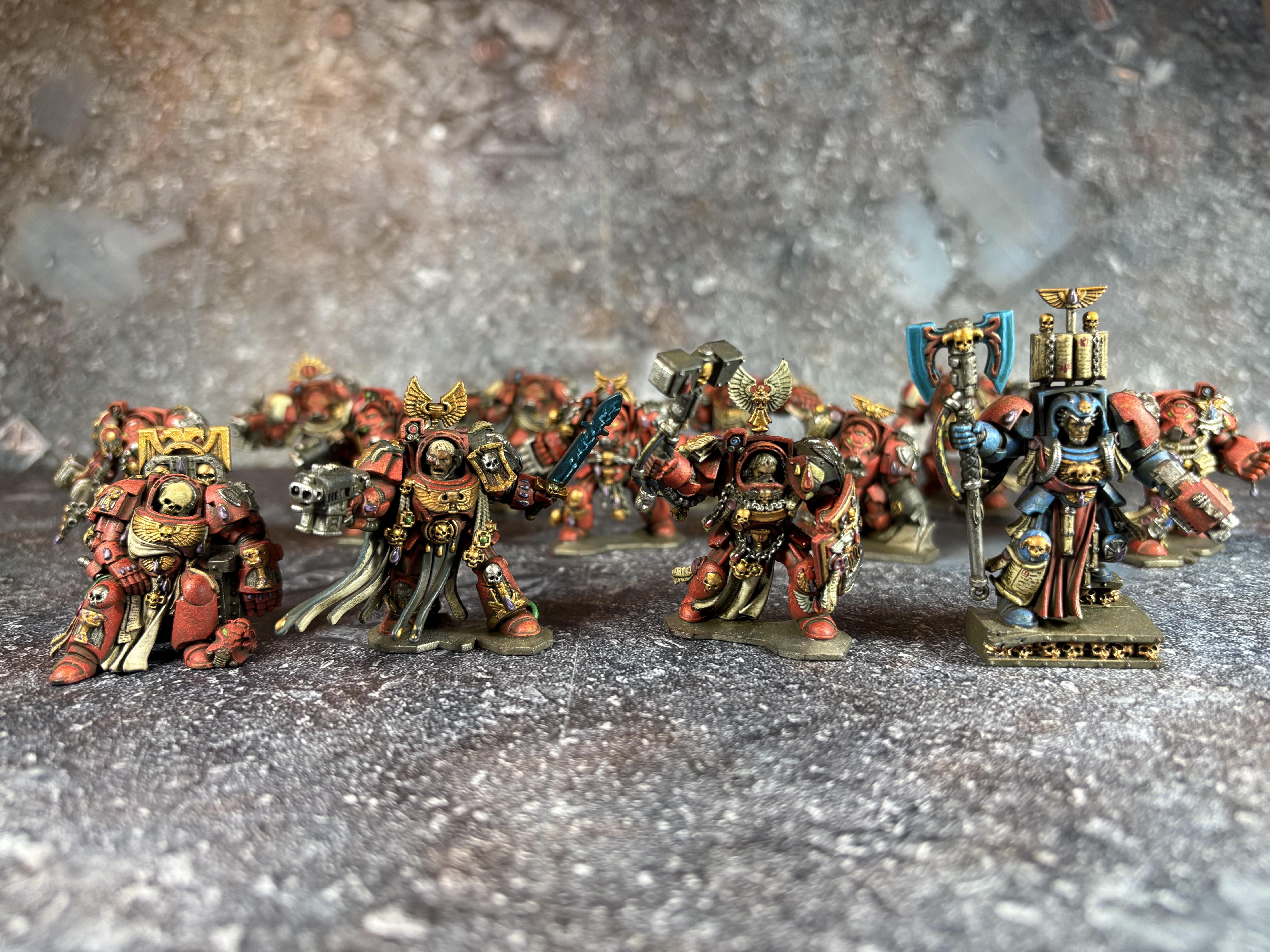 Blood Angels, Space Hulk, Space Marines, Terminator Armor, Warhammer 40,000