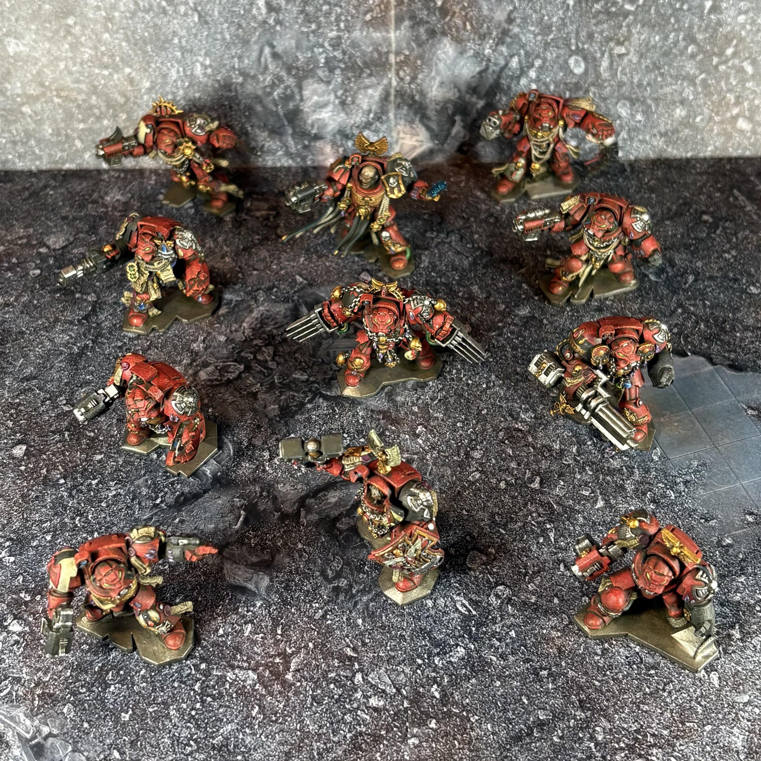 Blood Angels, Space Hulk, Space Marines, Terminator Armor, Warhammer 40,000