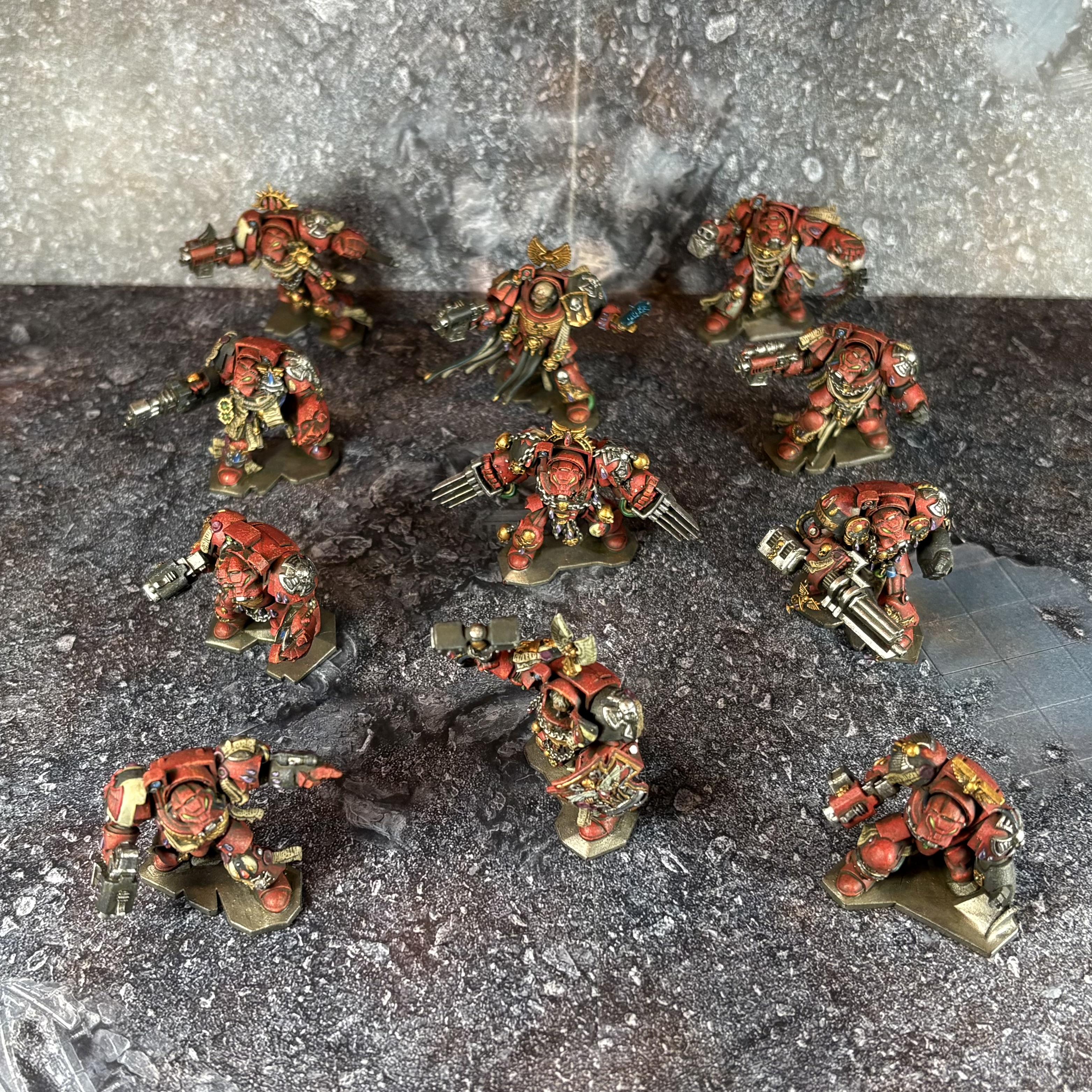 Blood Angels, Space Hulk, Space Marines, Terminator Armor, Warhammer 40,000