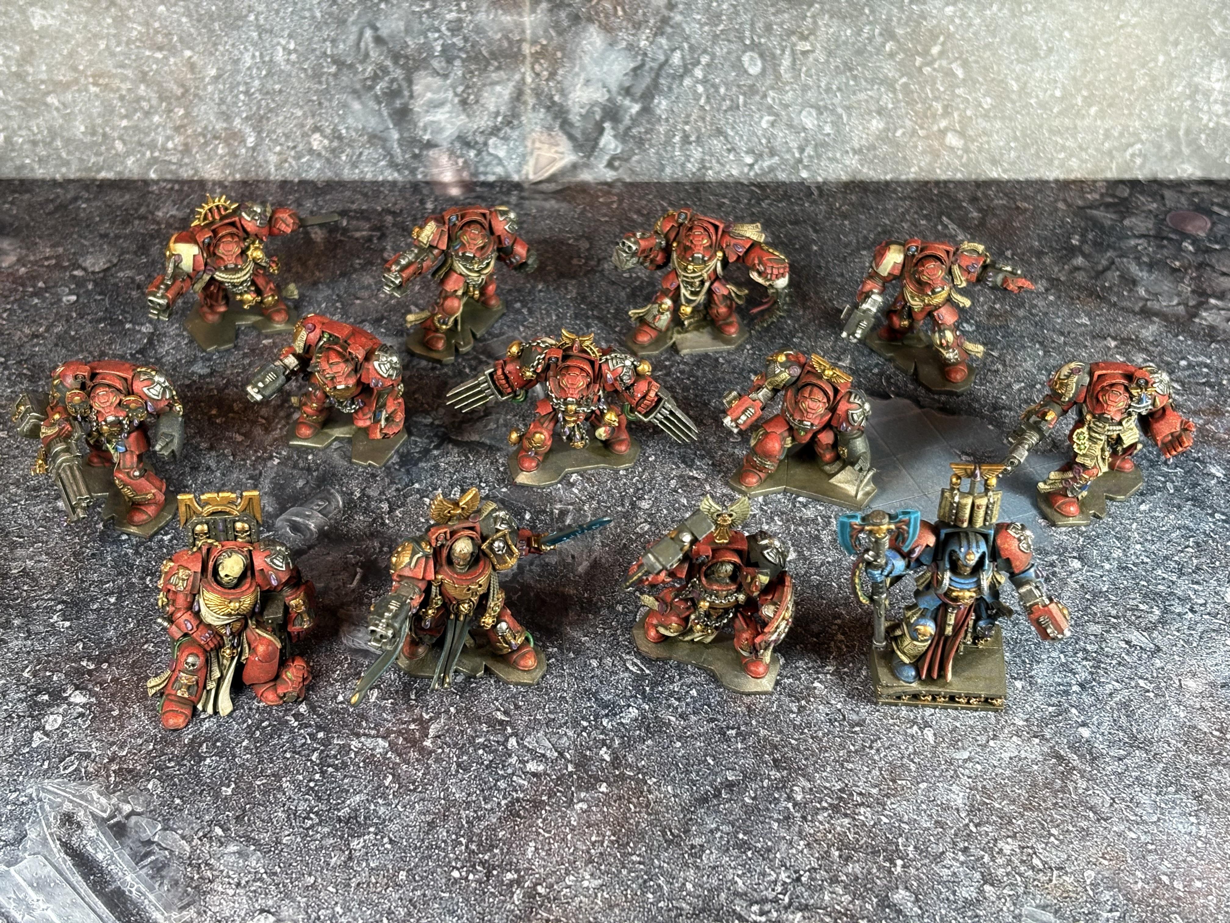 Blood Angels, Space Hulk, Space Marines, Terminator Armor, Warhammer 40,000
