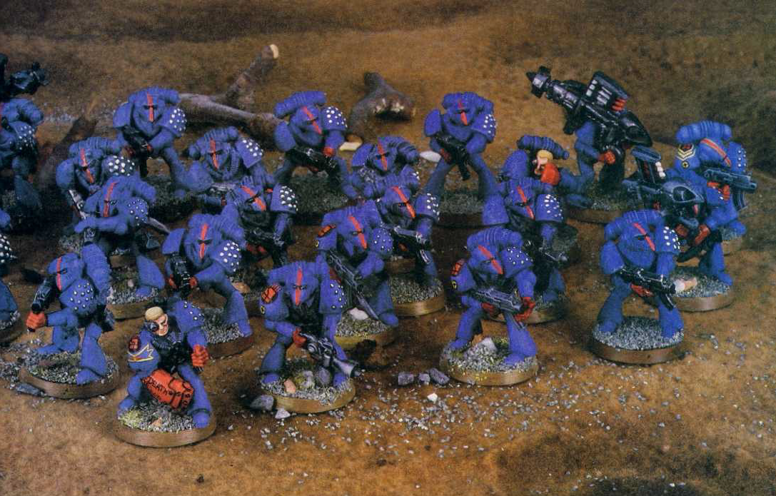 Crimson Fists, Oldhammer, Space Marines, White Dwarf