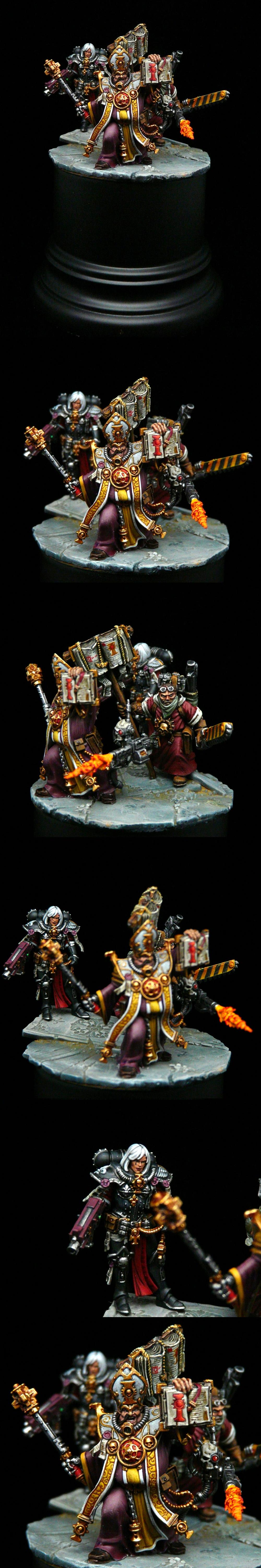 Adepta Sororitas, Inquisition, Inquisitor, Ordo Hereticus, Priest