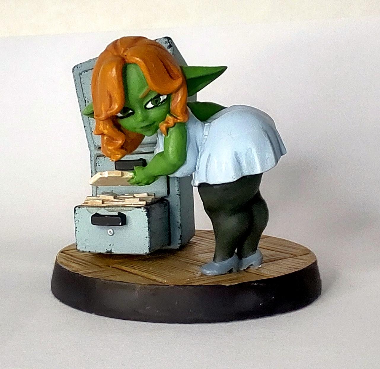 Archive, Female, Goblins, Humor, Office