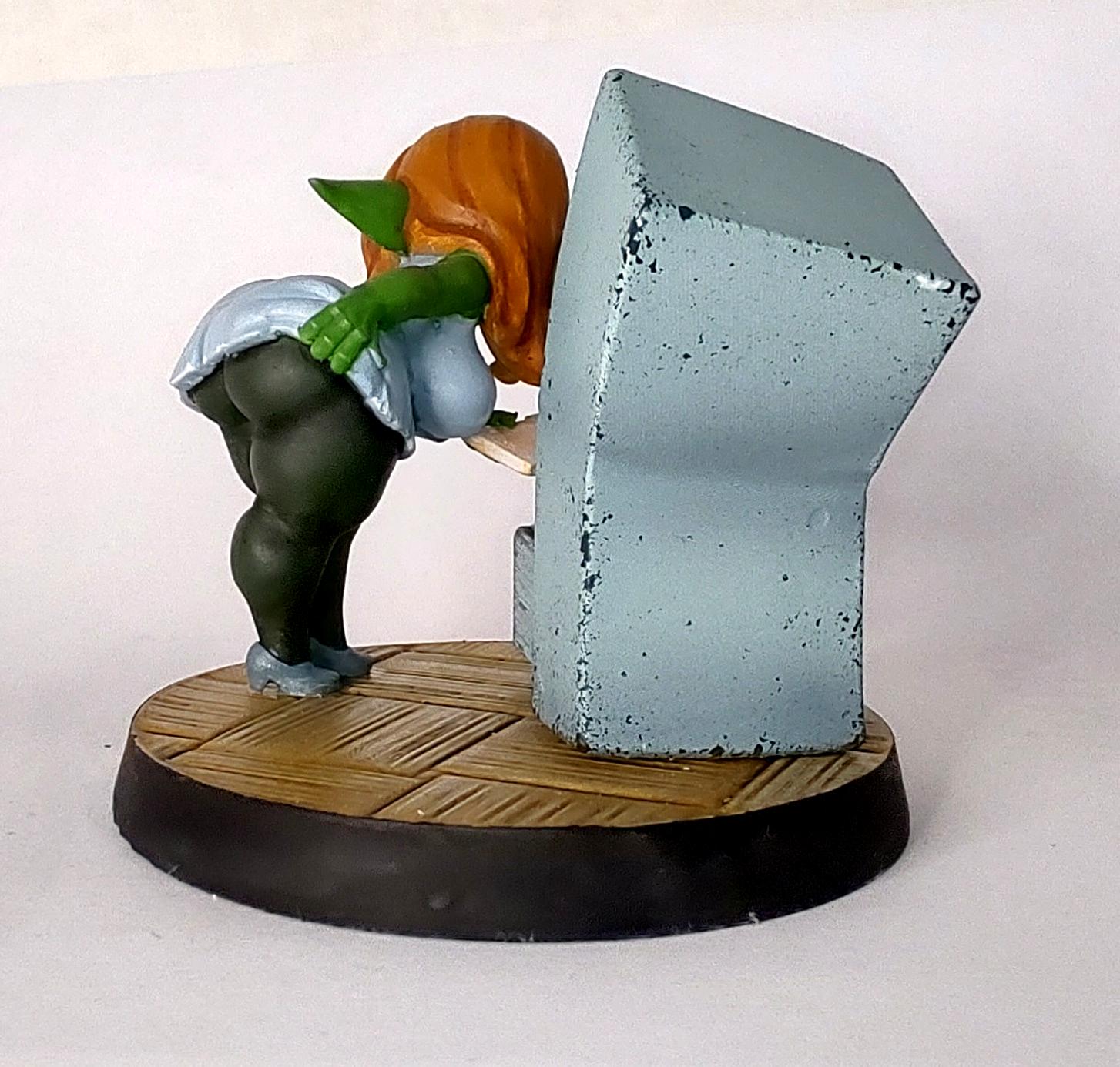 Archive, Female, Goblins, Office