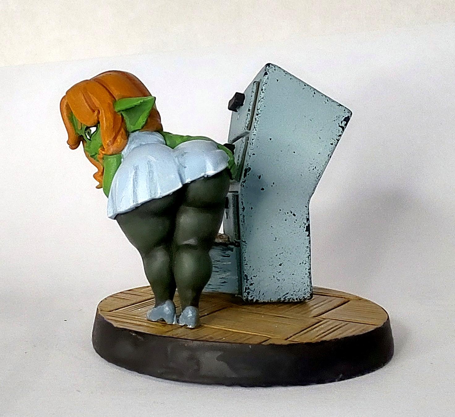 Archive, Female, Goblins, Office