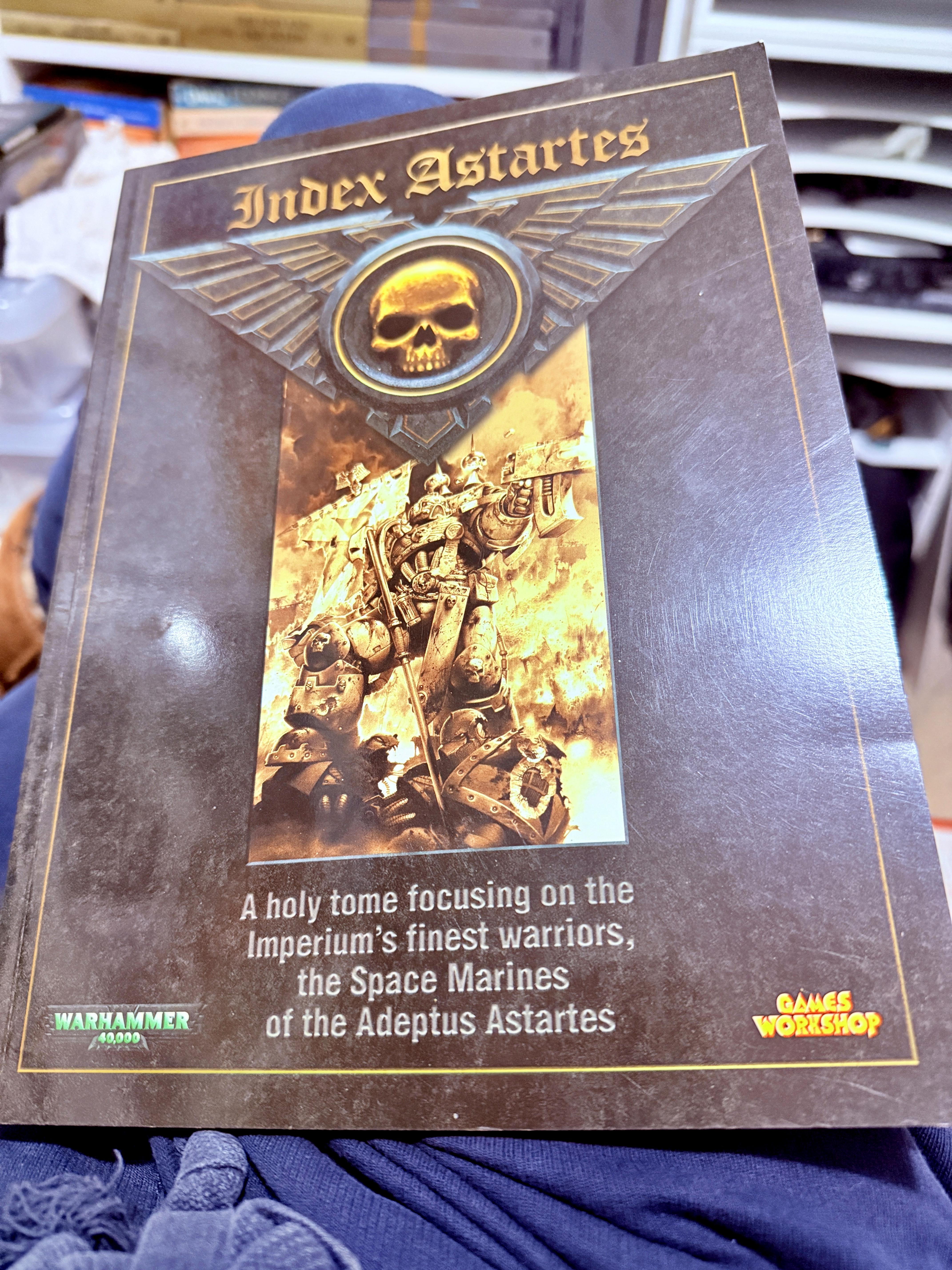 3rd, Book, Codex, Edition, Index Astartes, Rules, Third