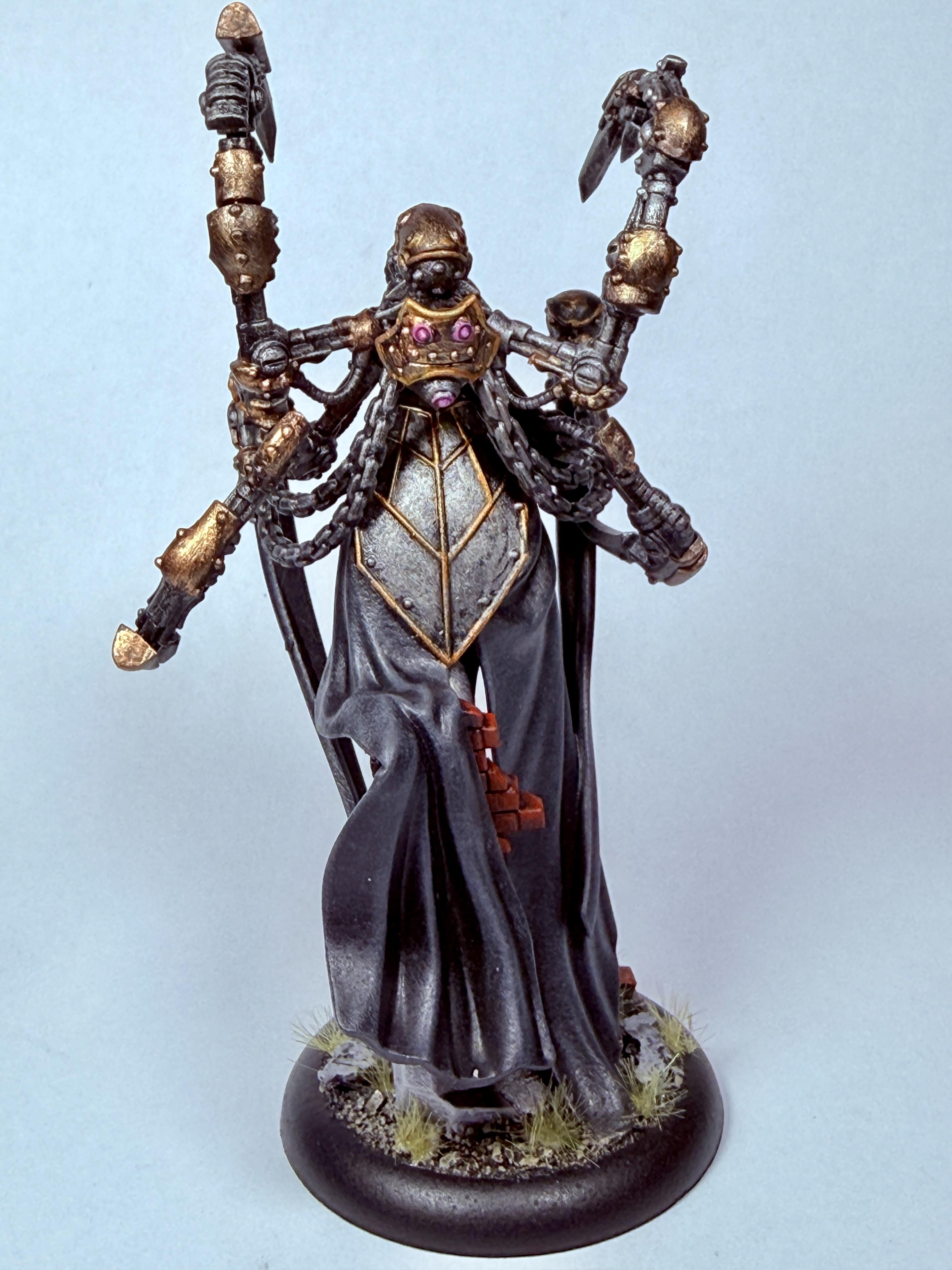 Cephalyx, Junior, Mercenary, Super, Warcaster, Warmachine