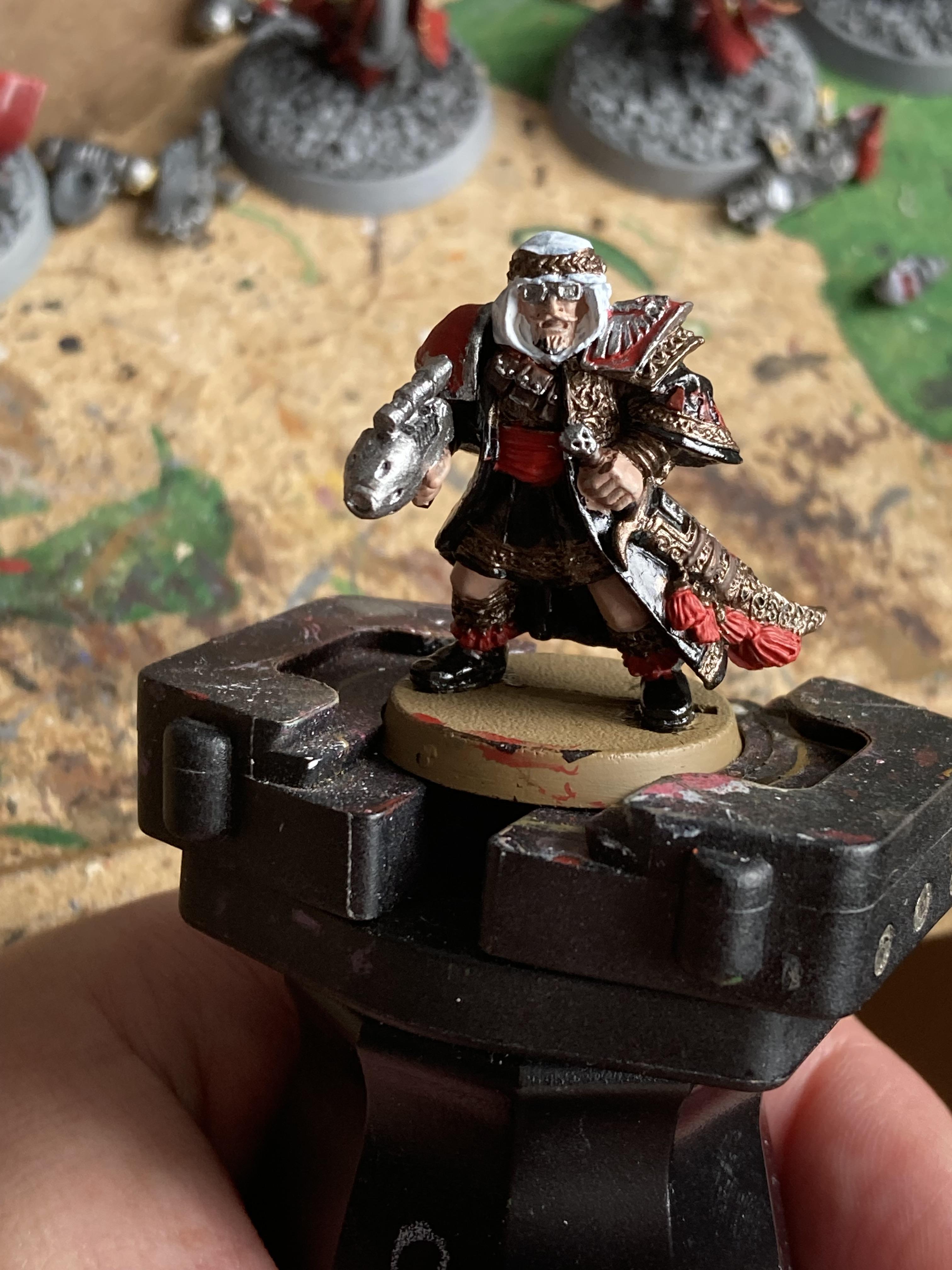 Al&rsquo;rahem, Captain, Imperial Guard, Tallarn Desert Raiders, Work In Progress