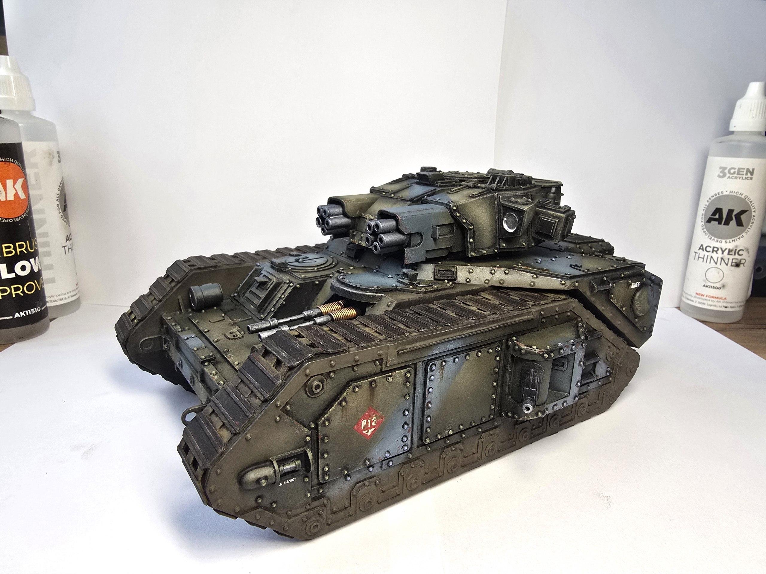 Macharias, Paper, Tank