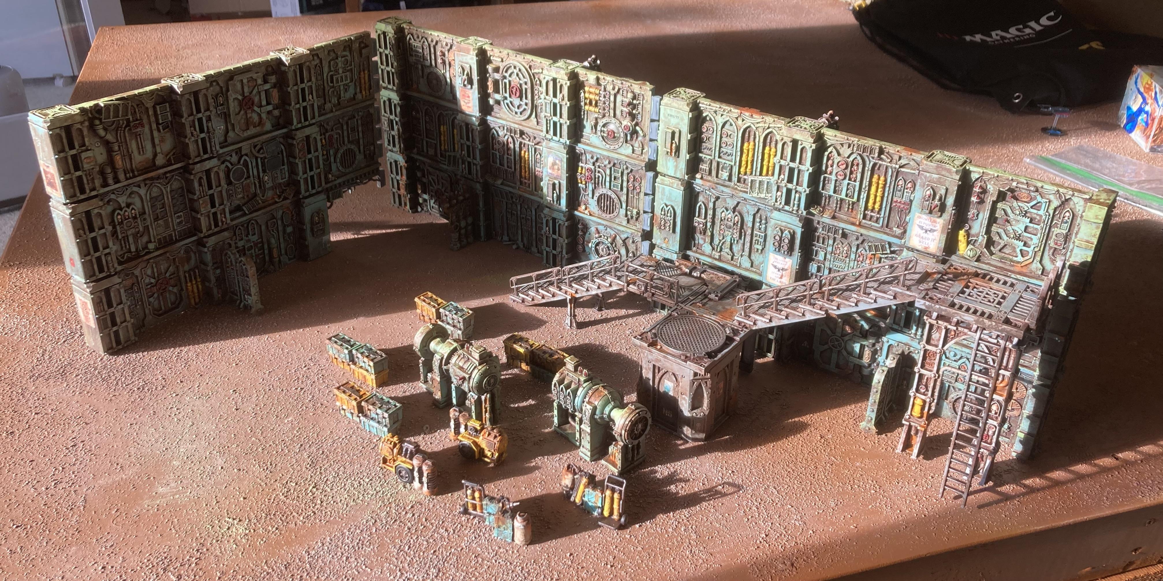 Spaceship Interior walls and scatter terrain