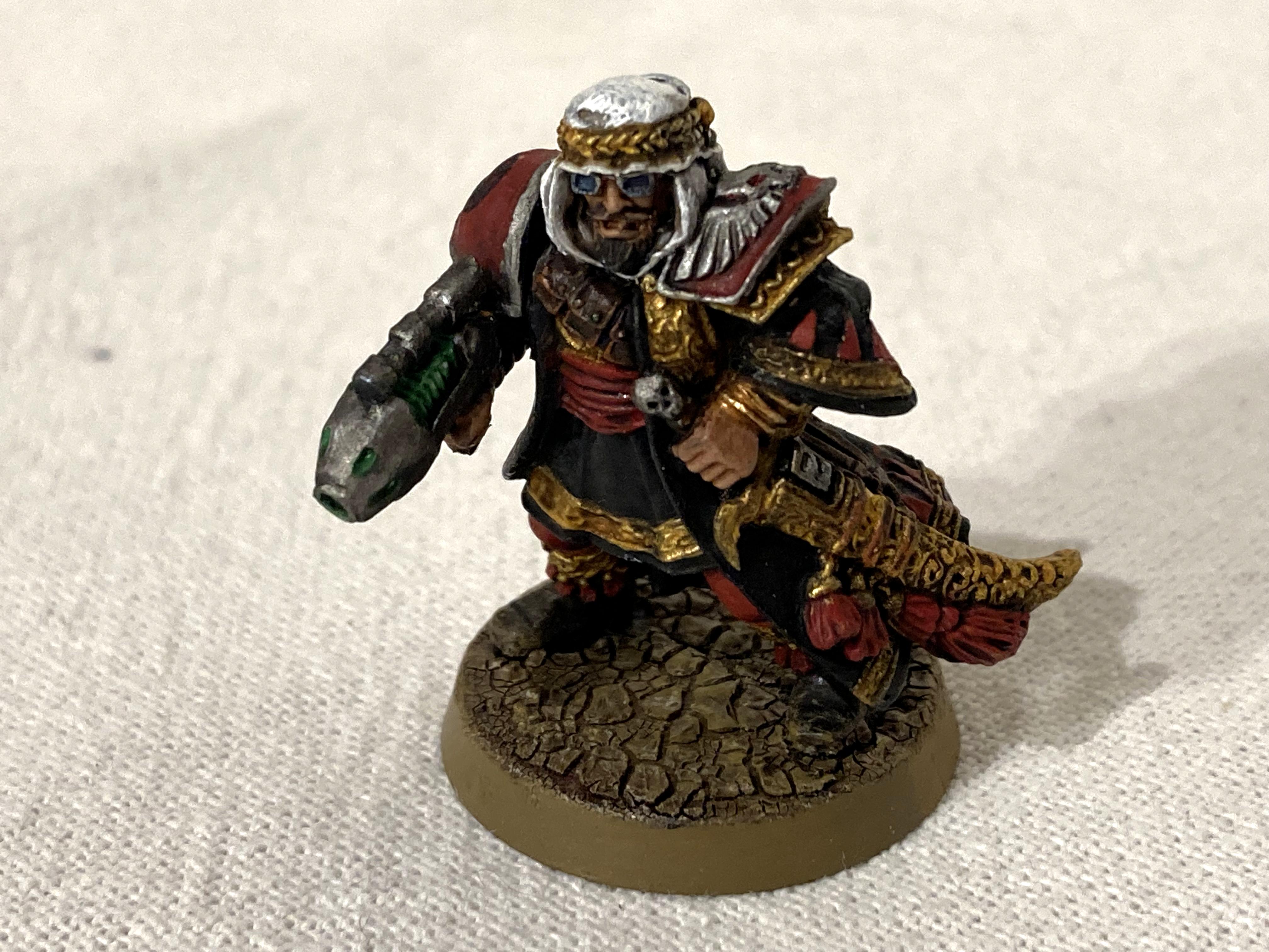 Captain Al&rsquo;rahem, Imperial Guard, Tallarn Desert Raiders