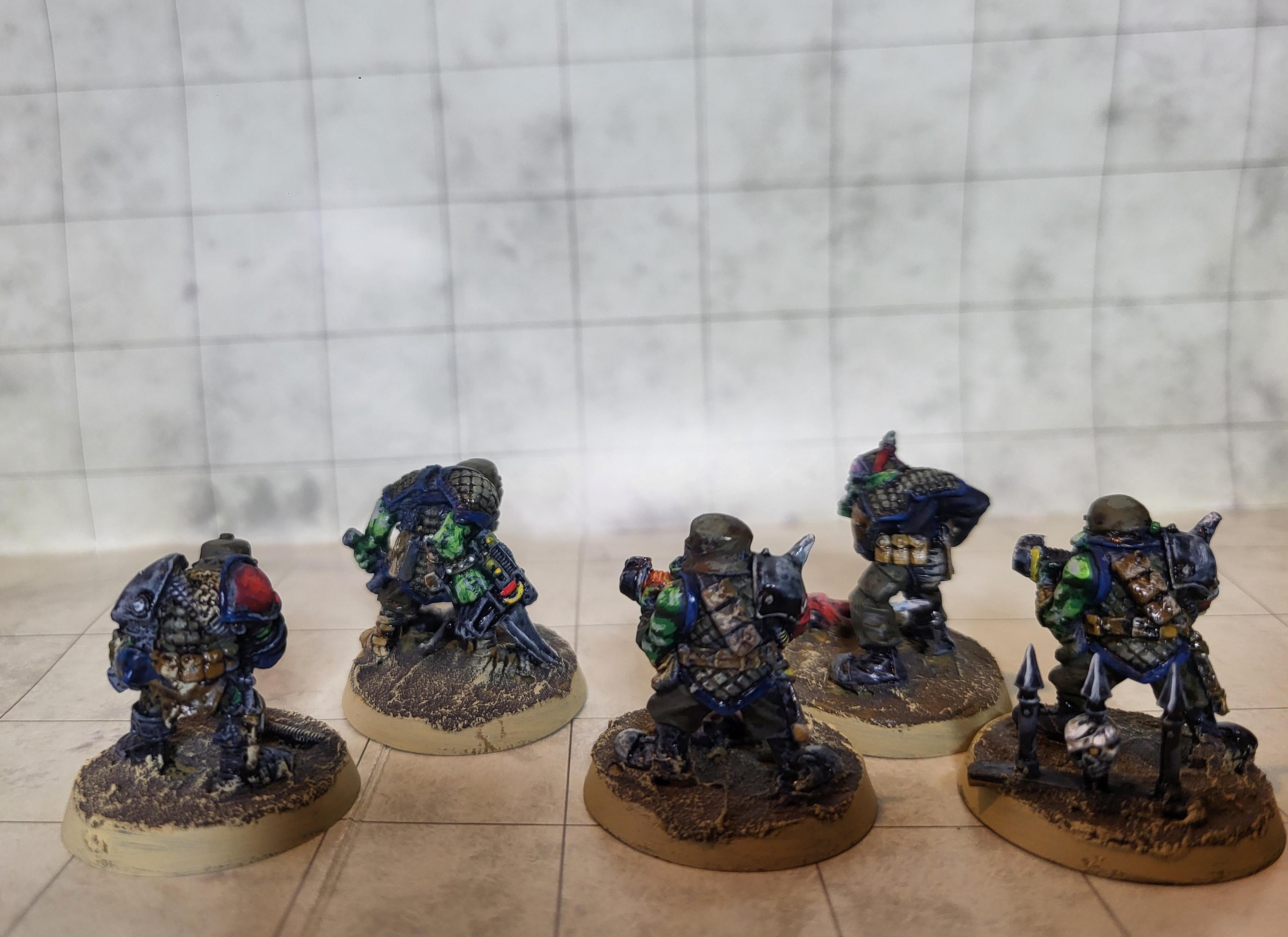 Oldhammer, Orks, Ork Kommandos rear