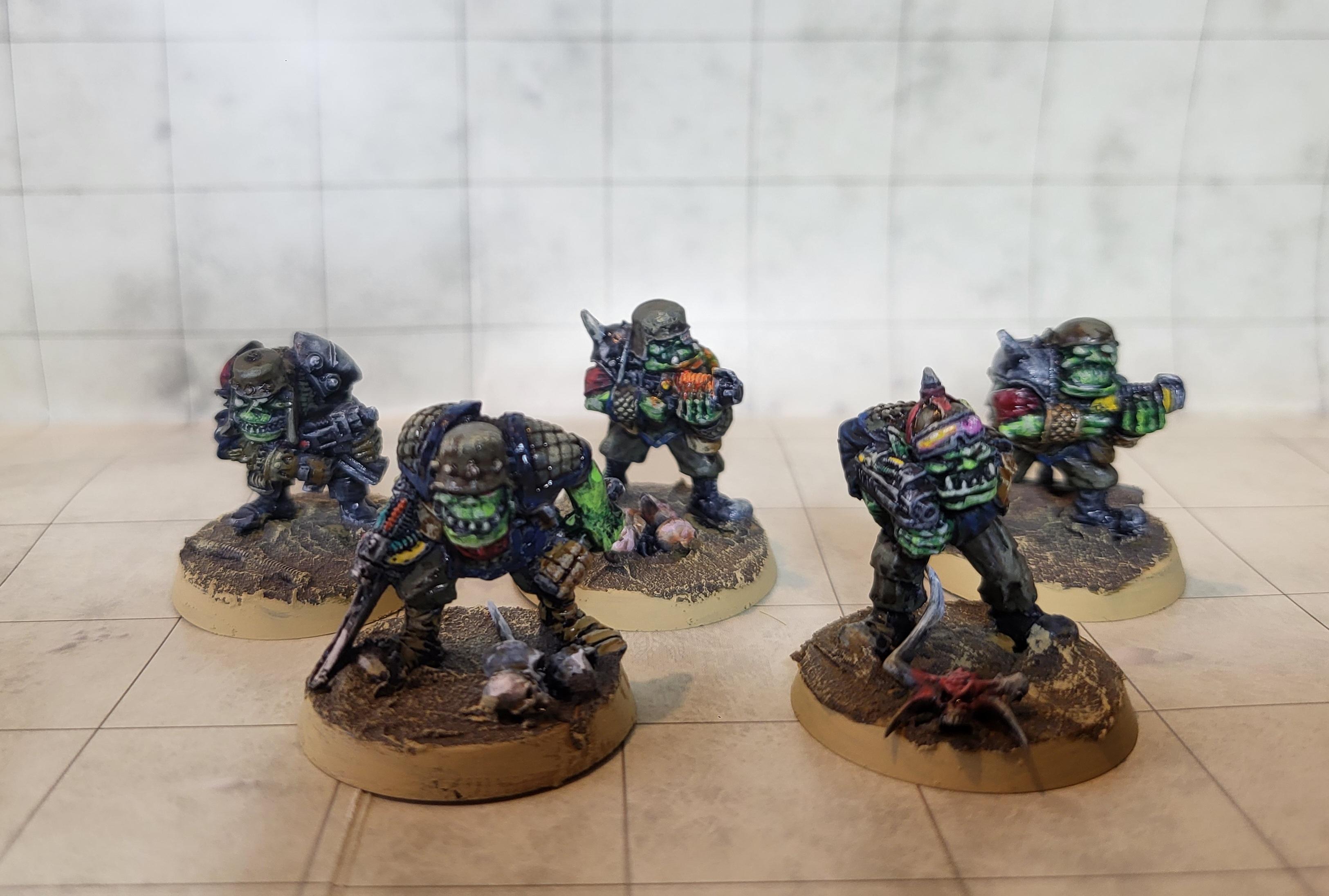 Oldhammer, Orks, Ork Kommandos 2b