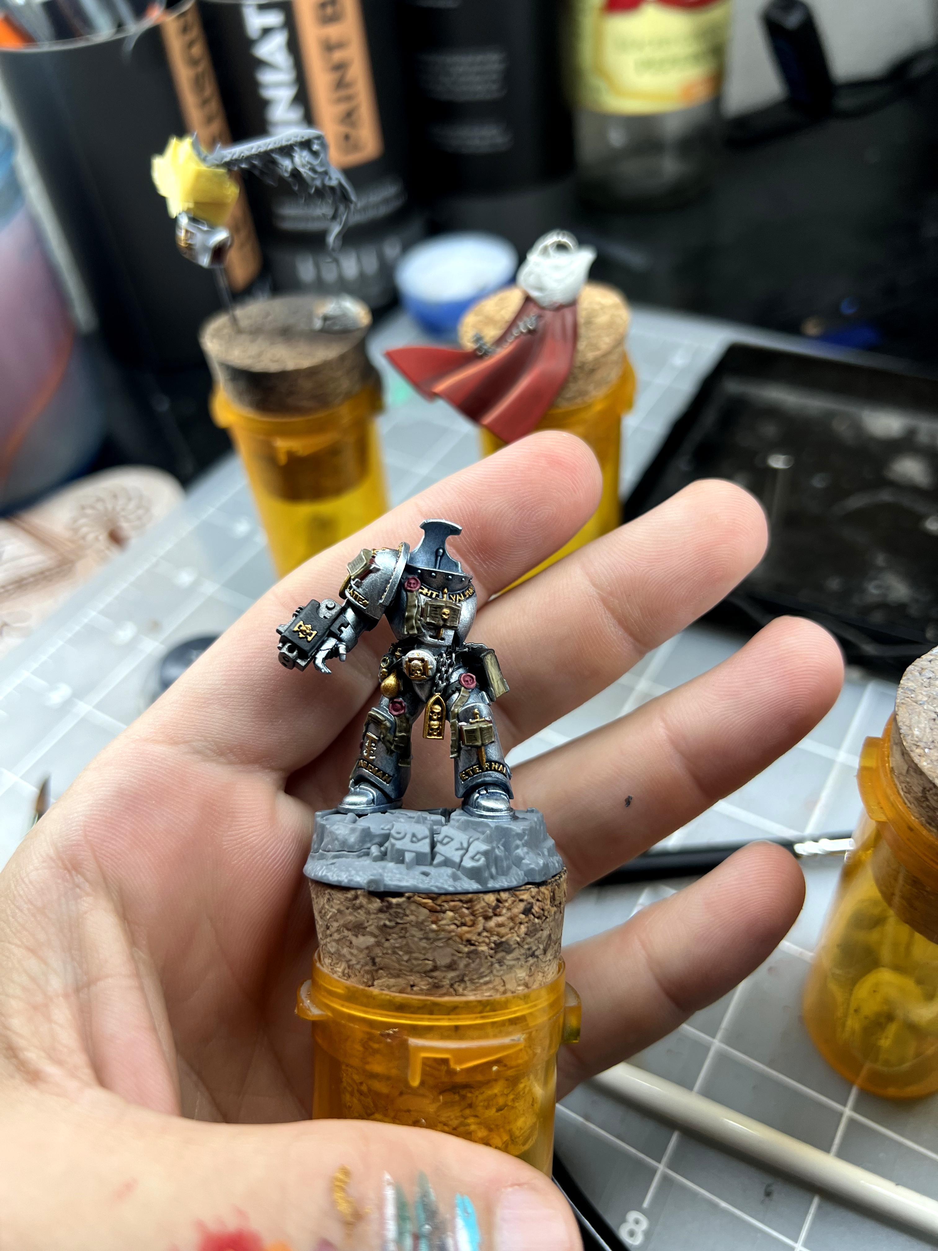 Castellan Crowe, Grey Knights, Imperium, Imperium Of Man, Psyker, Space Marines, Warhammer 40,000, Warhammer Fantasy, Work In Progress