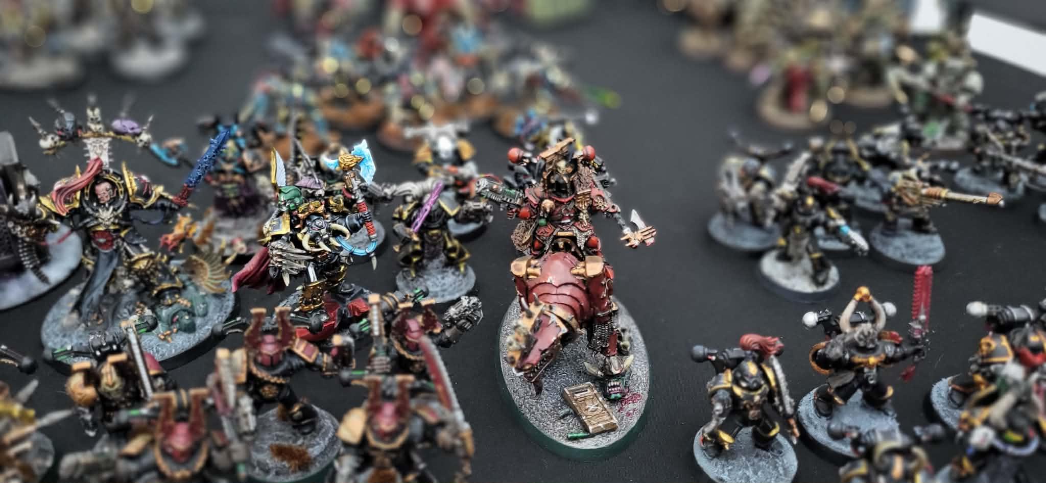 Khorn Lord on Juggernaught