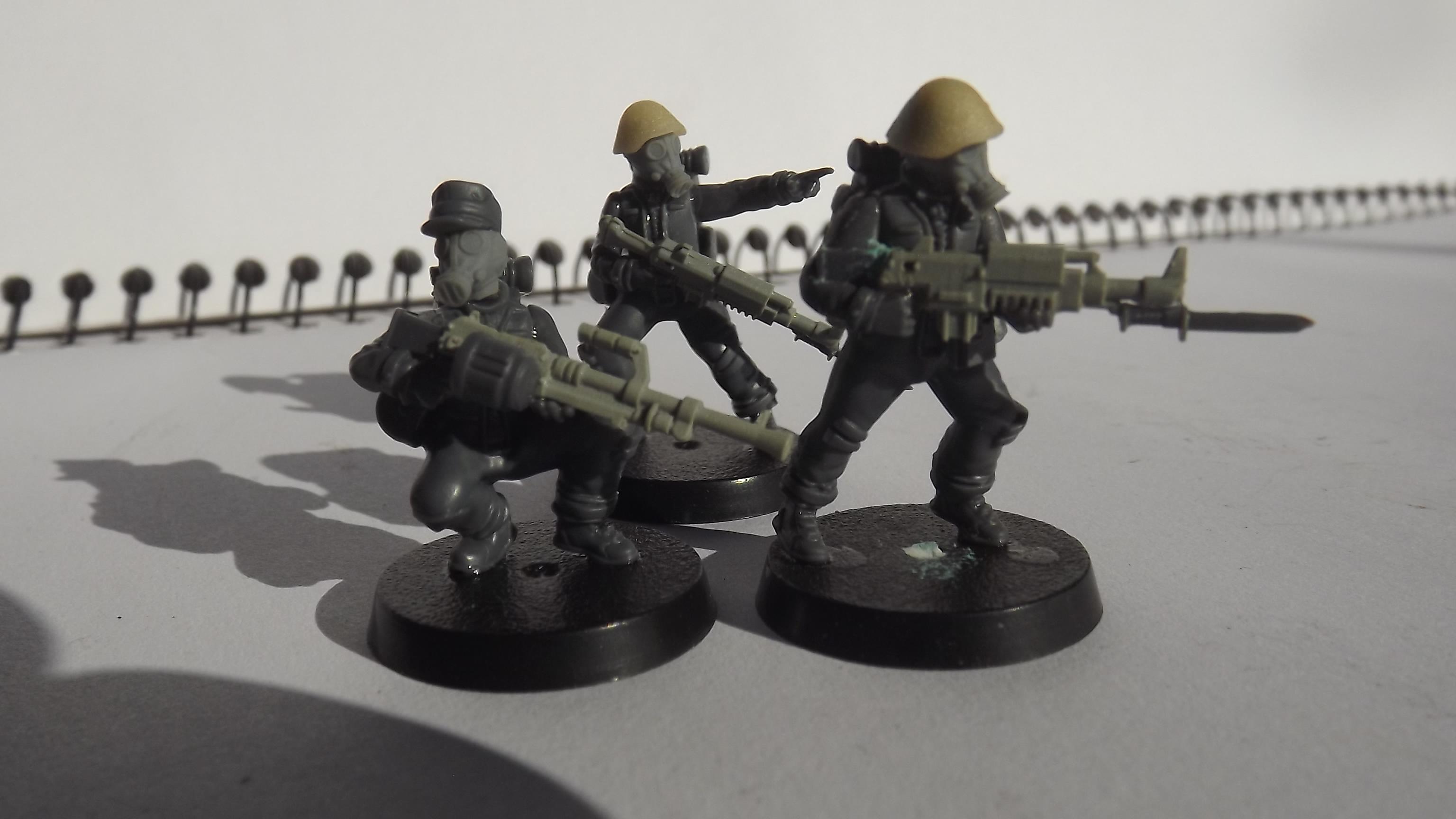 Cannon Fodder, Conscripts, Conversion, Guardsmen, Imperial Guard, Victoria Miniatures, Wargames Atlantic