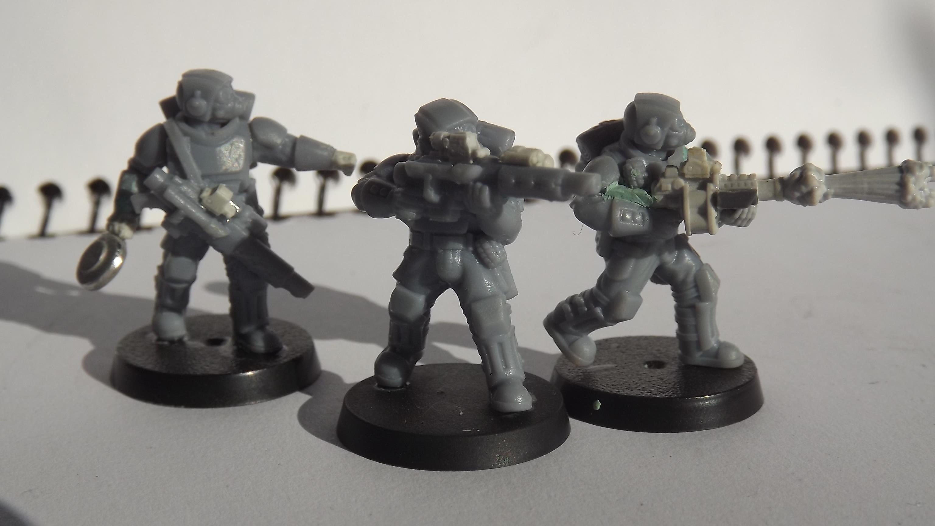 3d Printed, Anti Tank Mine, Anvil Industry, Demolition Charge, Flechette Grenade, Grenade Launcher, Hotshot Lasgun, Hotshot Lasguns, Imperial Guard, Light Machinegun, Plasma Gun, Scions, Storm Troopers, Stormies, The Assault Group