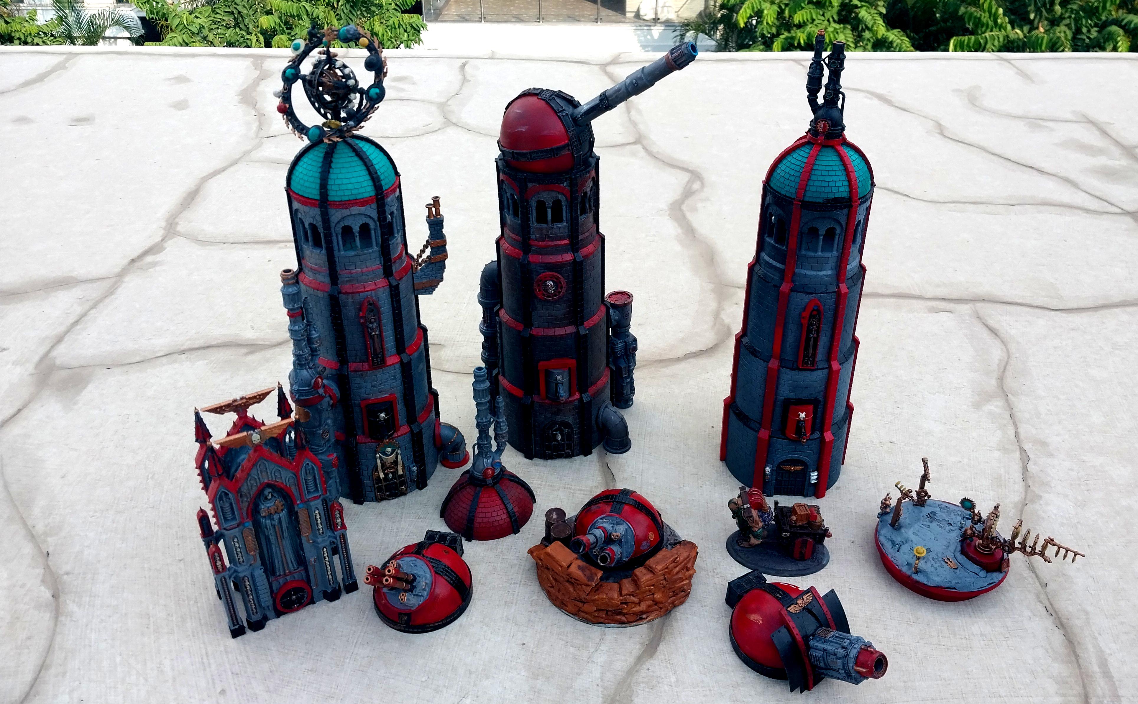 Cannon, Fortification, Gondor Tower, Siege Motar, Terrain, Tower