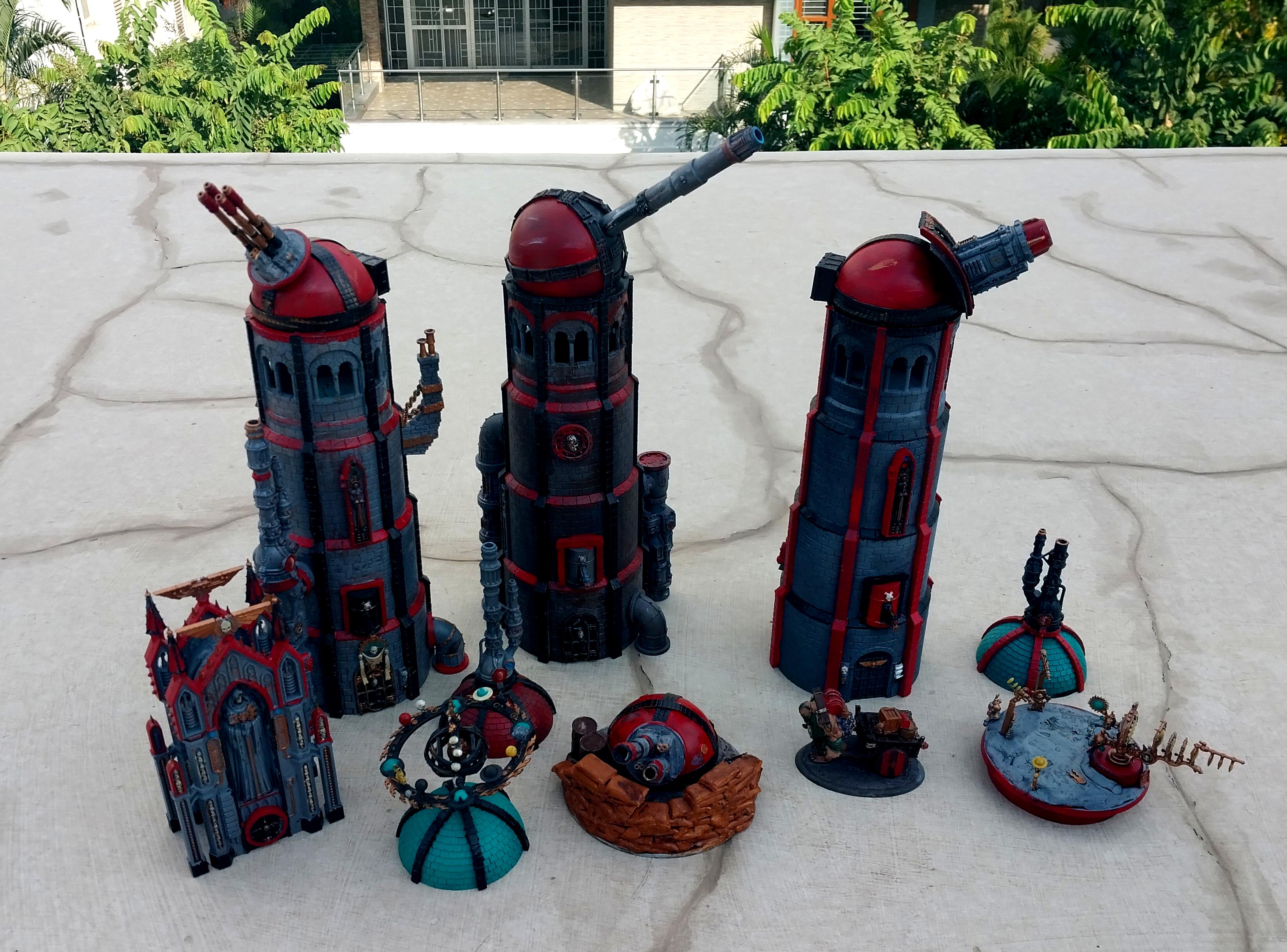Cannon, Fortification, Gondor Tower, Siege Motar, Terrain, Tower