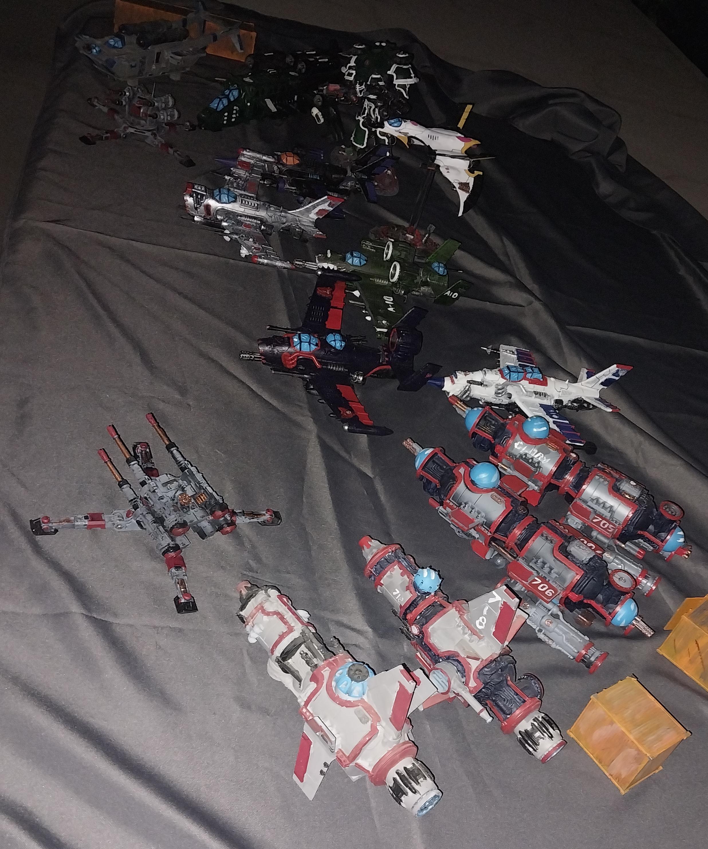 Ac-130, Aeronautica Imperialis, Dakka Jet, Fighters, Fliers, Flying Circus, Fury Interceptor, Gunship, Lighting, Thunderbolt