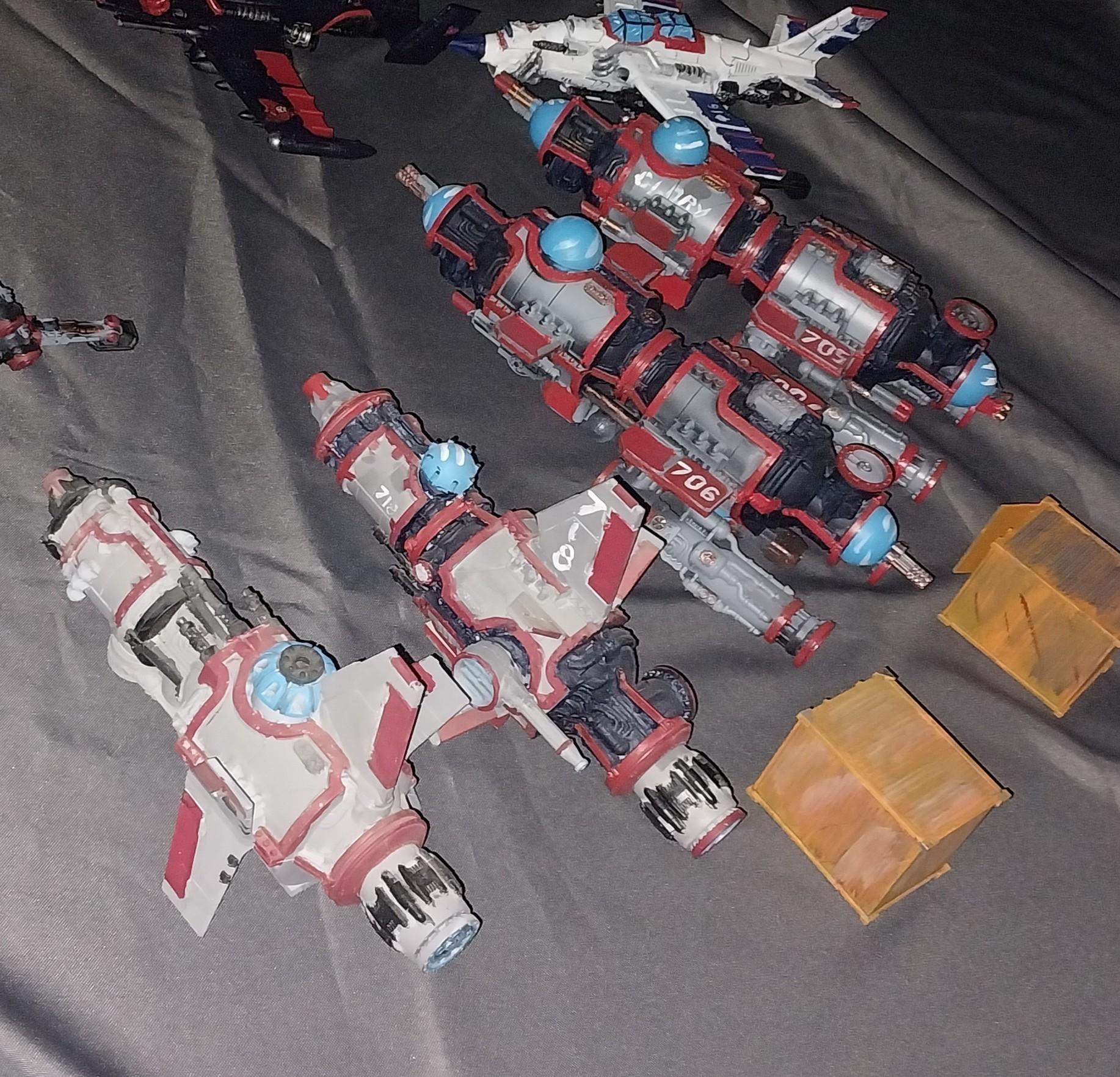 Aeronautica Imperialis, Fighters, Fliers, Flying Circus, Fury Interceptor, Imperial Navy, Kitbash