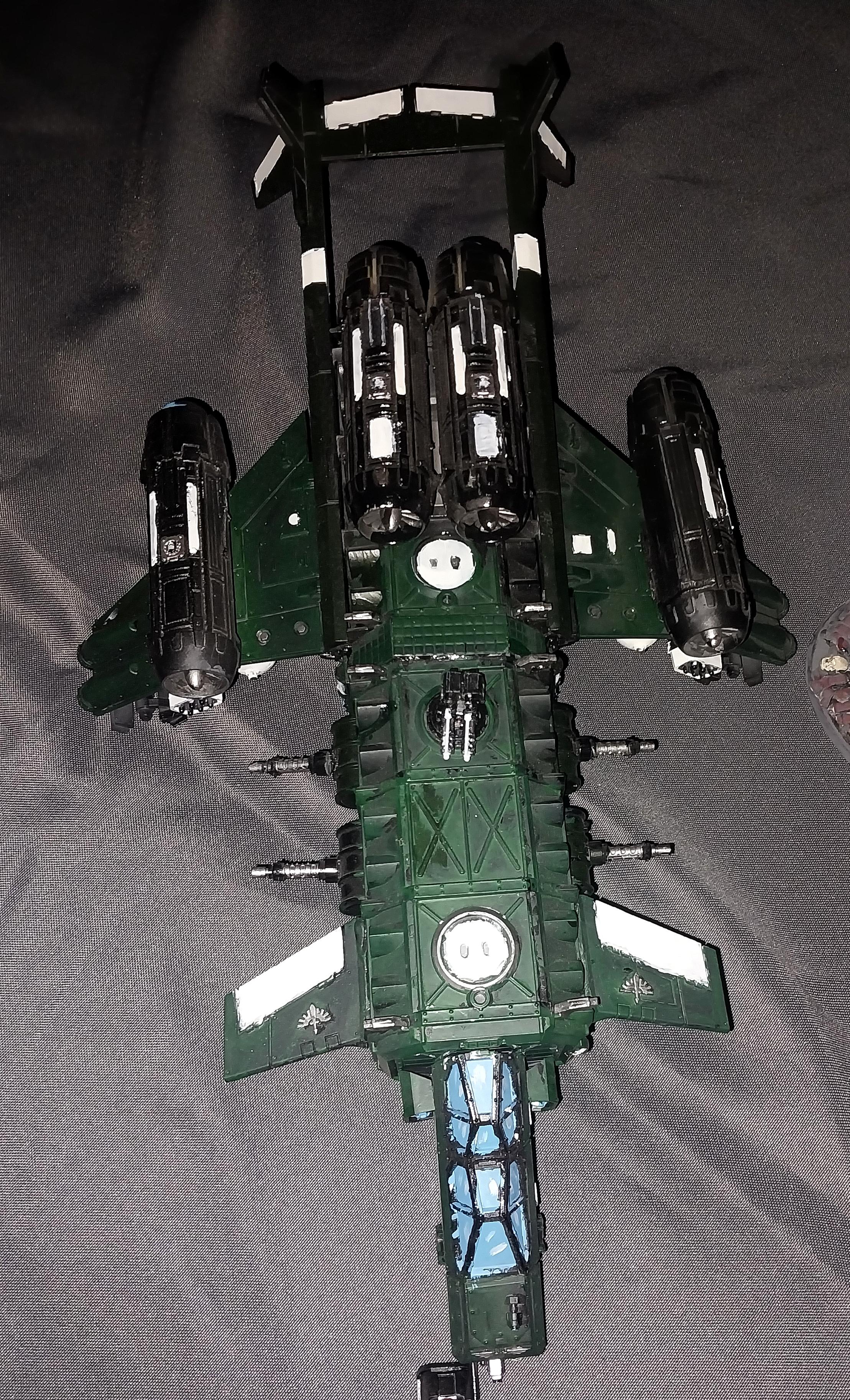 Ac-130, Aeronautica Imperialis, Bomber, Fighters, Fliers, Flying Circus, Gunship, Kitbash, Marauder Destroyer