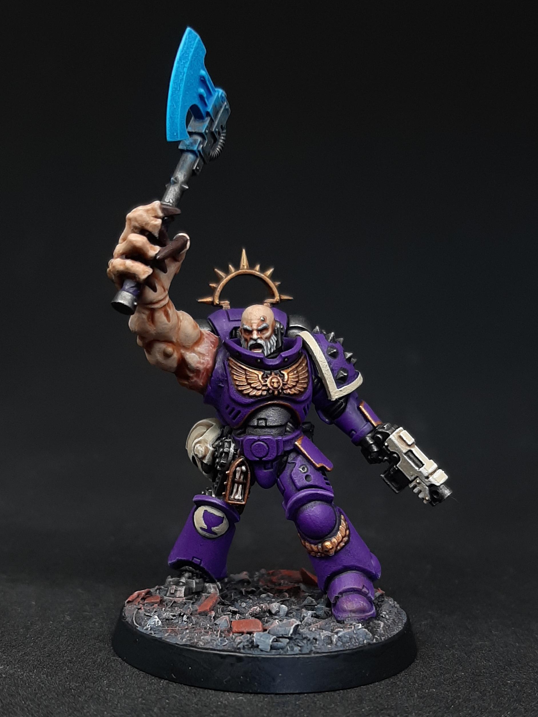 Adeptus, Astartes, Bone, Chalice, Drinkers, Graevus, Lieutenant, Primaris, Purple, Seelentrinker, Sergeant, Soul, Space, Space Marines