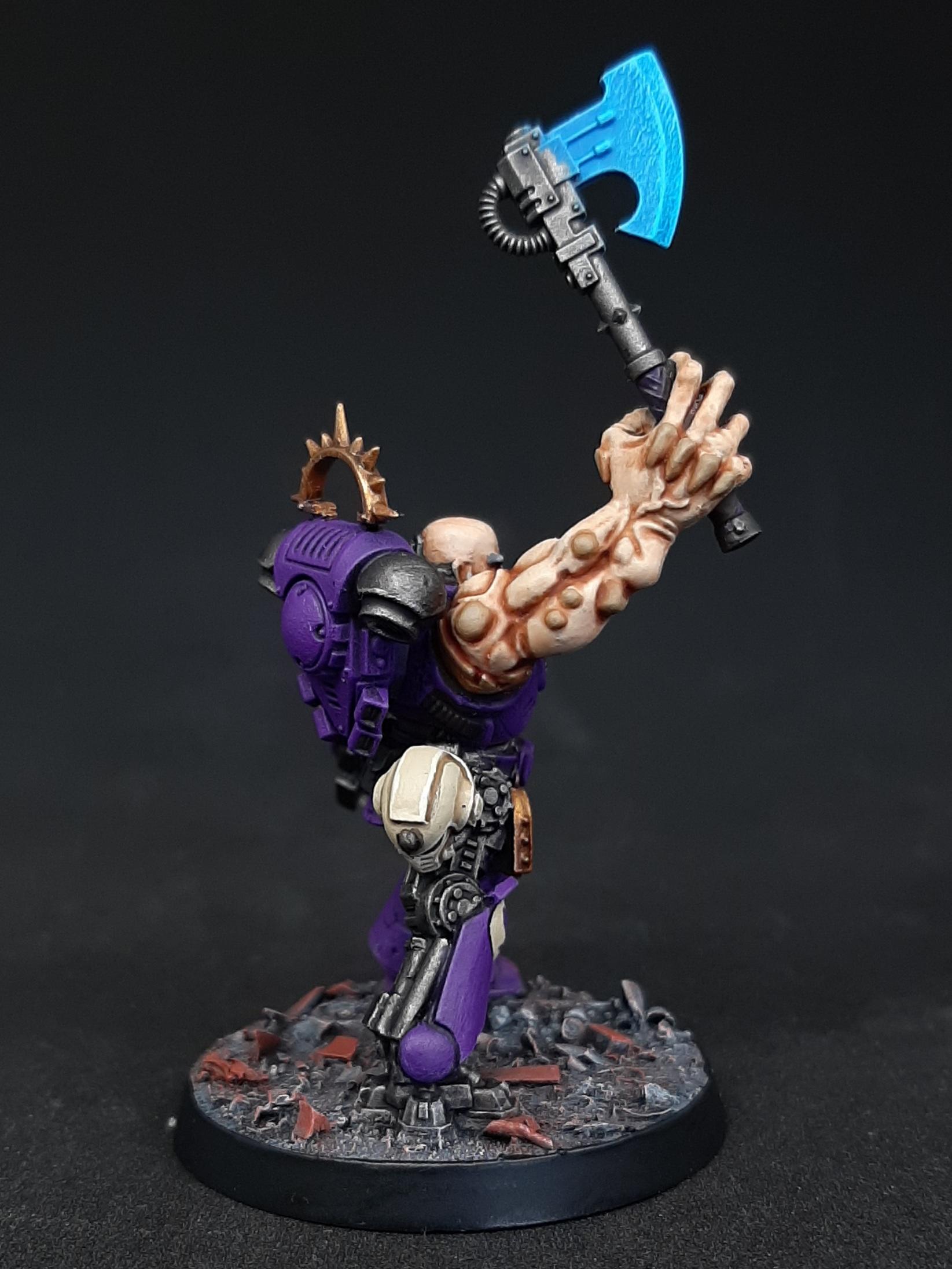 Adeptus, Astartes, Bone, Chalice, Drinkers, Graevus, Lieutenant, Primaris, Purple, Seelentrinker, Sergeant, Soul, Space, Space Marines