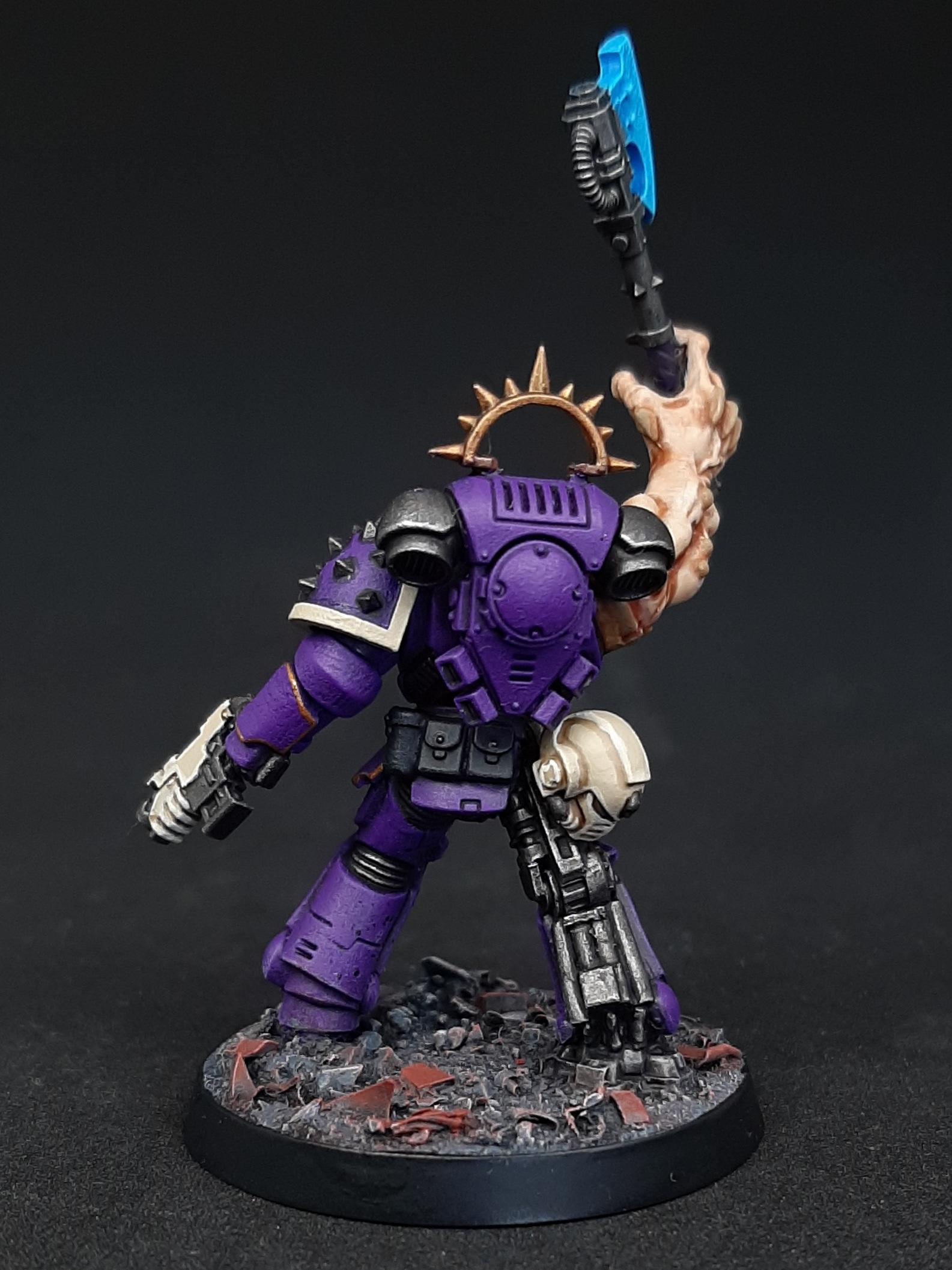 Adeptus, Astartes, Bone, Chalice, Drinkers, Graevus, Lieutenant, Primaris, Purple, Seelentrinker, Sergeant, Soul, Space, Space Marines