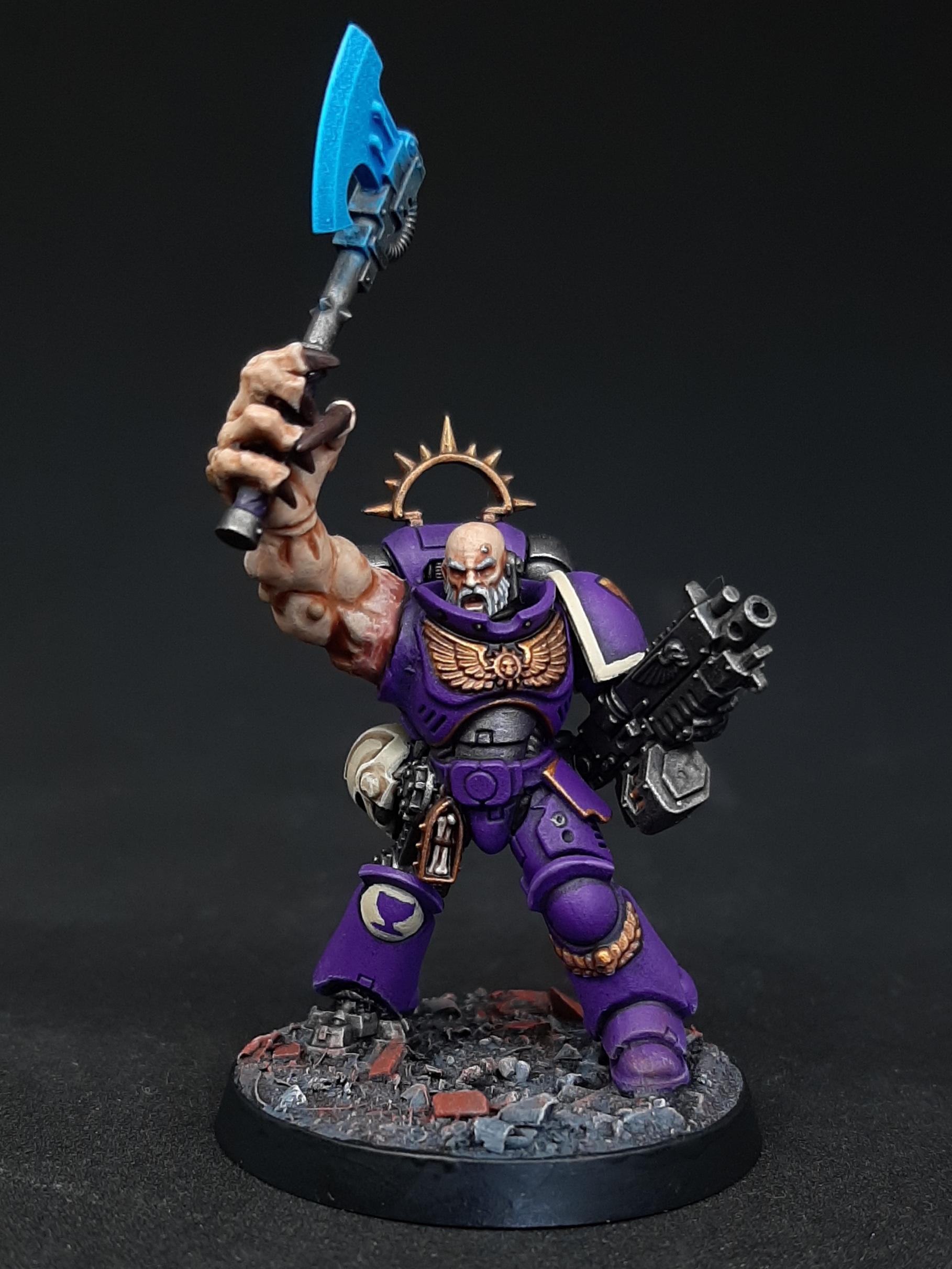 Adeptus, Astartes, Bone, Chalice, Drinkers, Graevus, Lieutenant, Primaris, Purple, Seelentrinker, Sergeant, Soul, Space, Space Marines