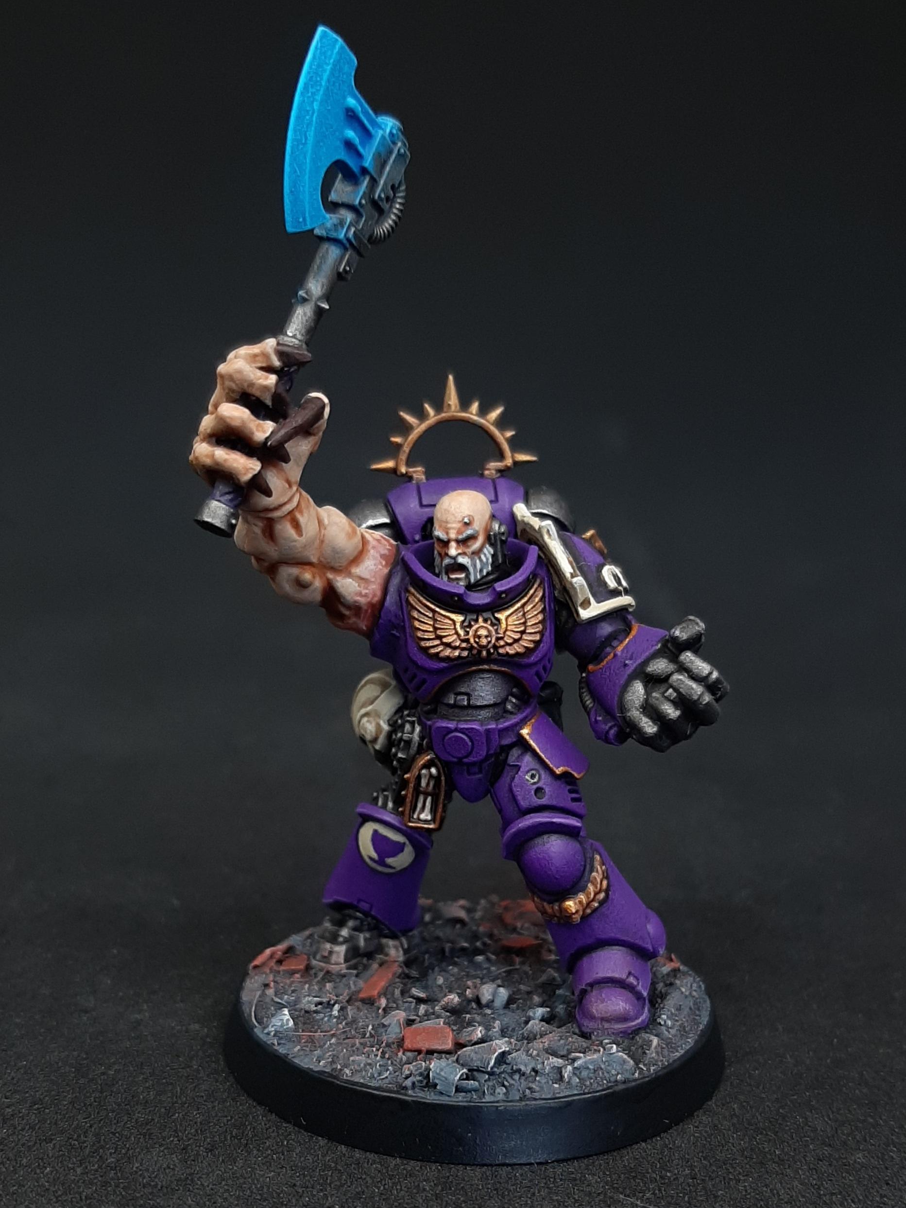 Adeptus, Astartes, Bone, Chalice, Drinkers, Graevus, Lieutenant, Primaris, Purple, Seelentrinker, Sergeant, Soul, Space, Space Marines