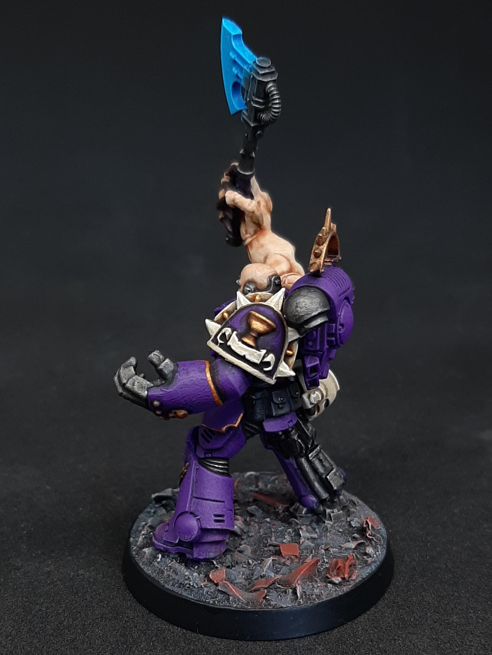 Adeptus, Astartes, Bone, Chalice, Drinkers, Graevus, Lieutenant, Primaris, Purple, Seelentrinker, Sergeant, Soul, Space, Space Marines